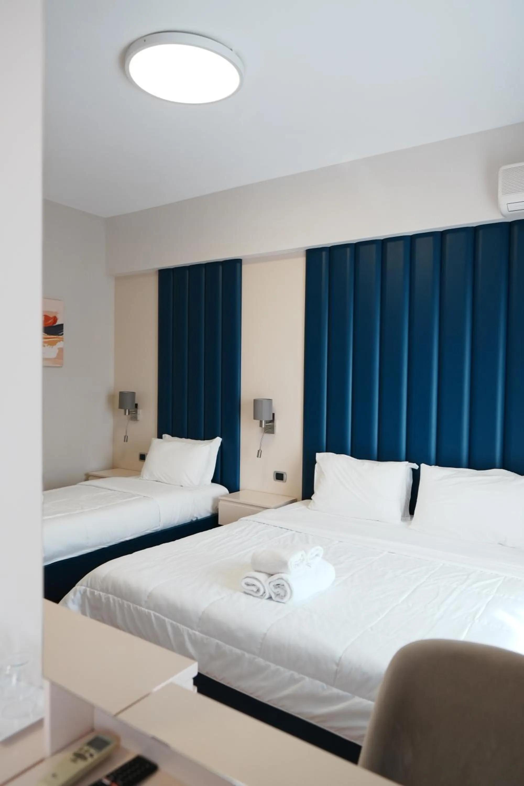 Bed in Hotel Blue Sky