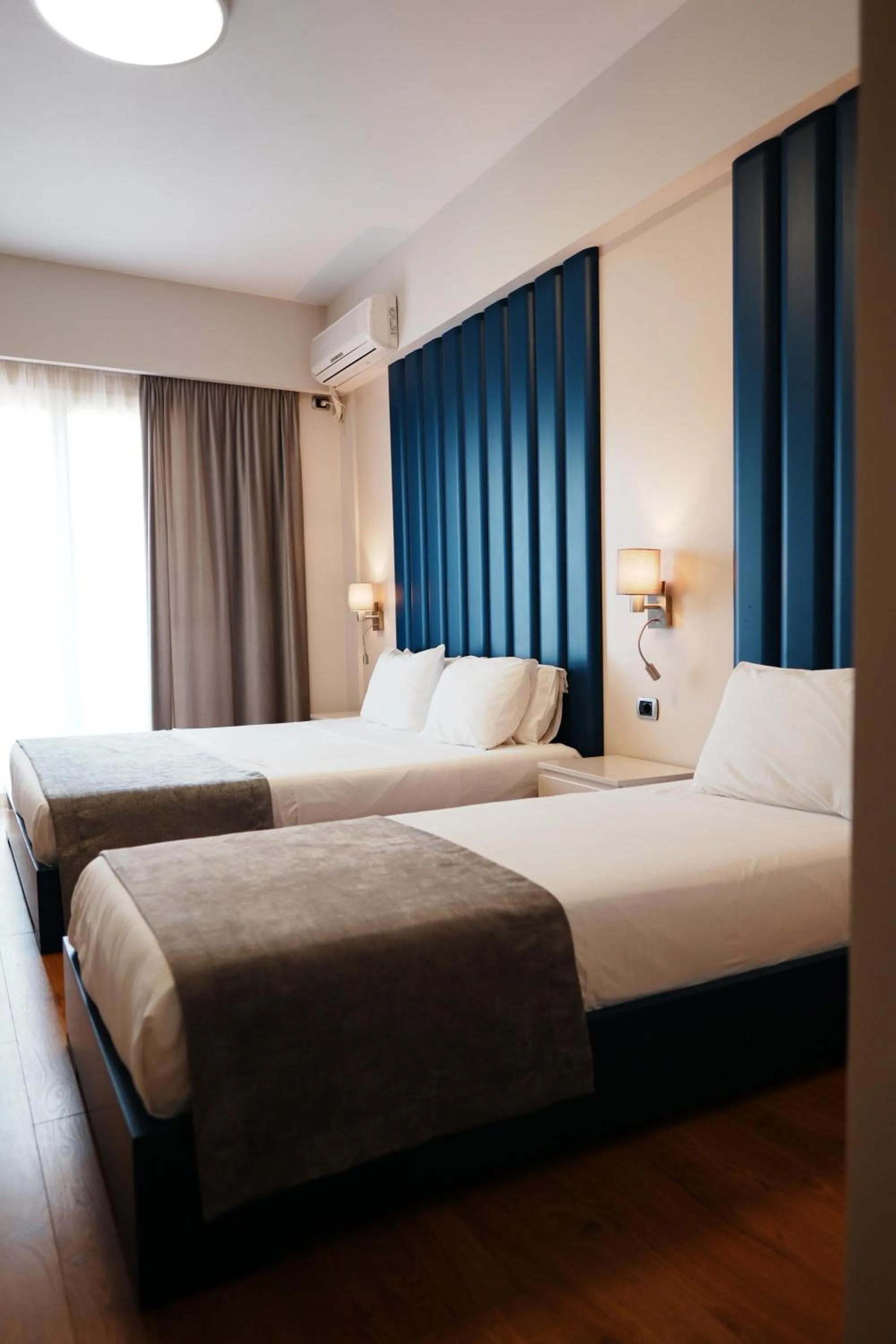 Bed in Hotel Blue Sky