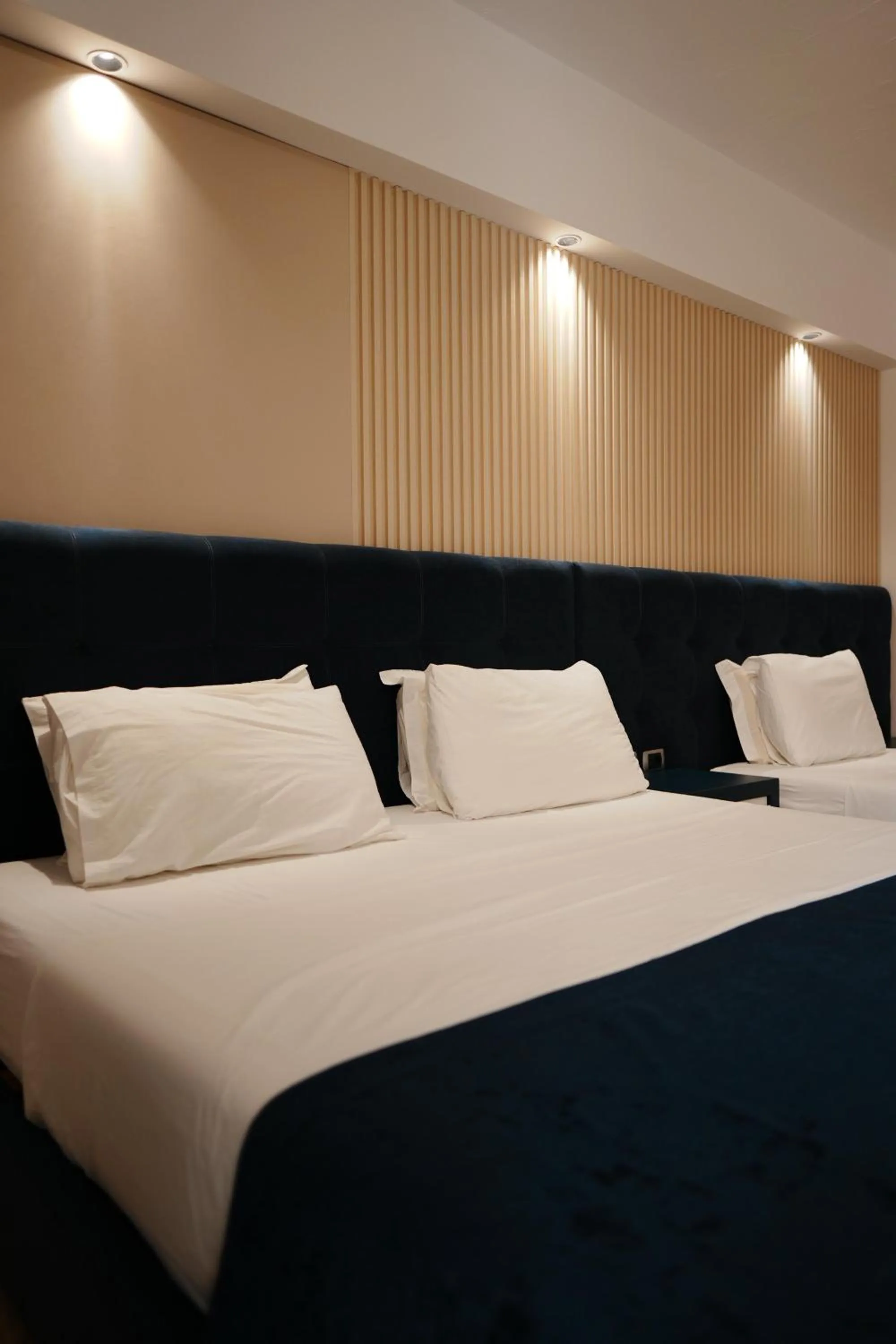 Bed in Hotel Blue Sky