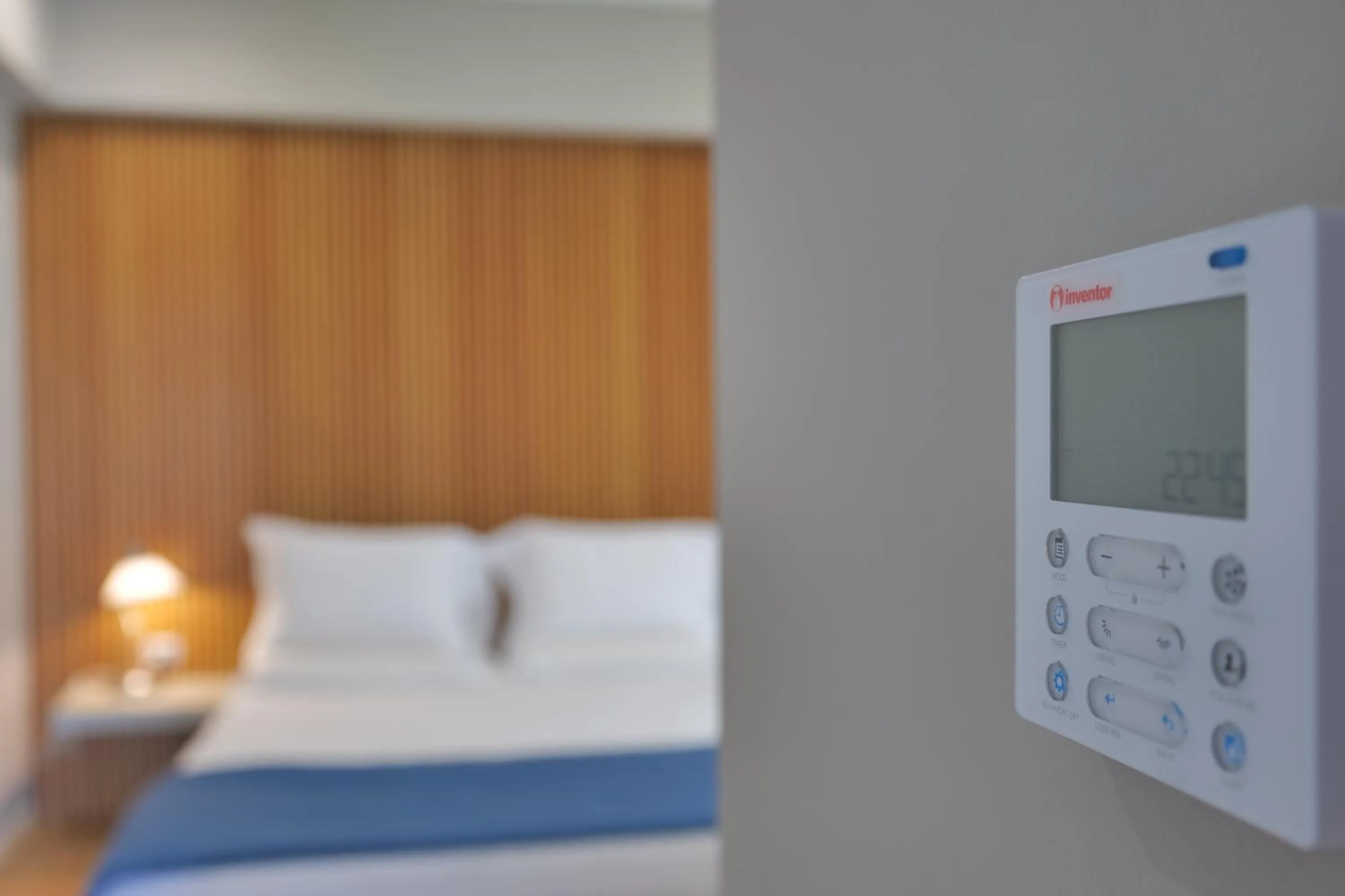 Bed in Hotel Blue Sky