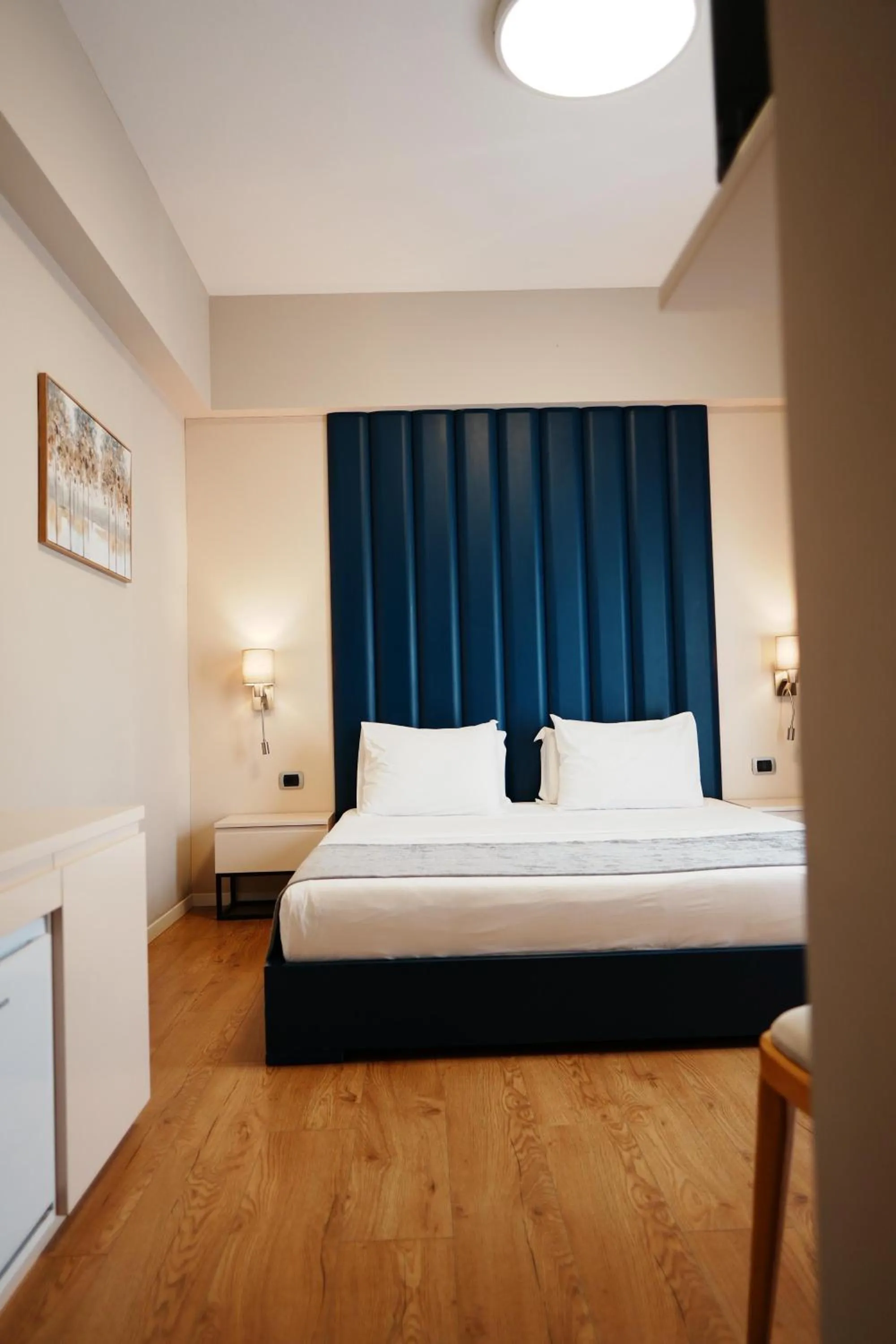 Bed in Hotel Blue Sky