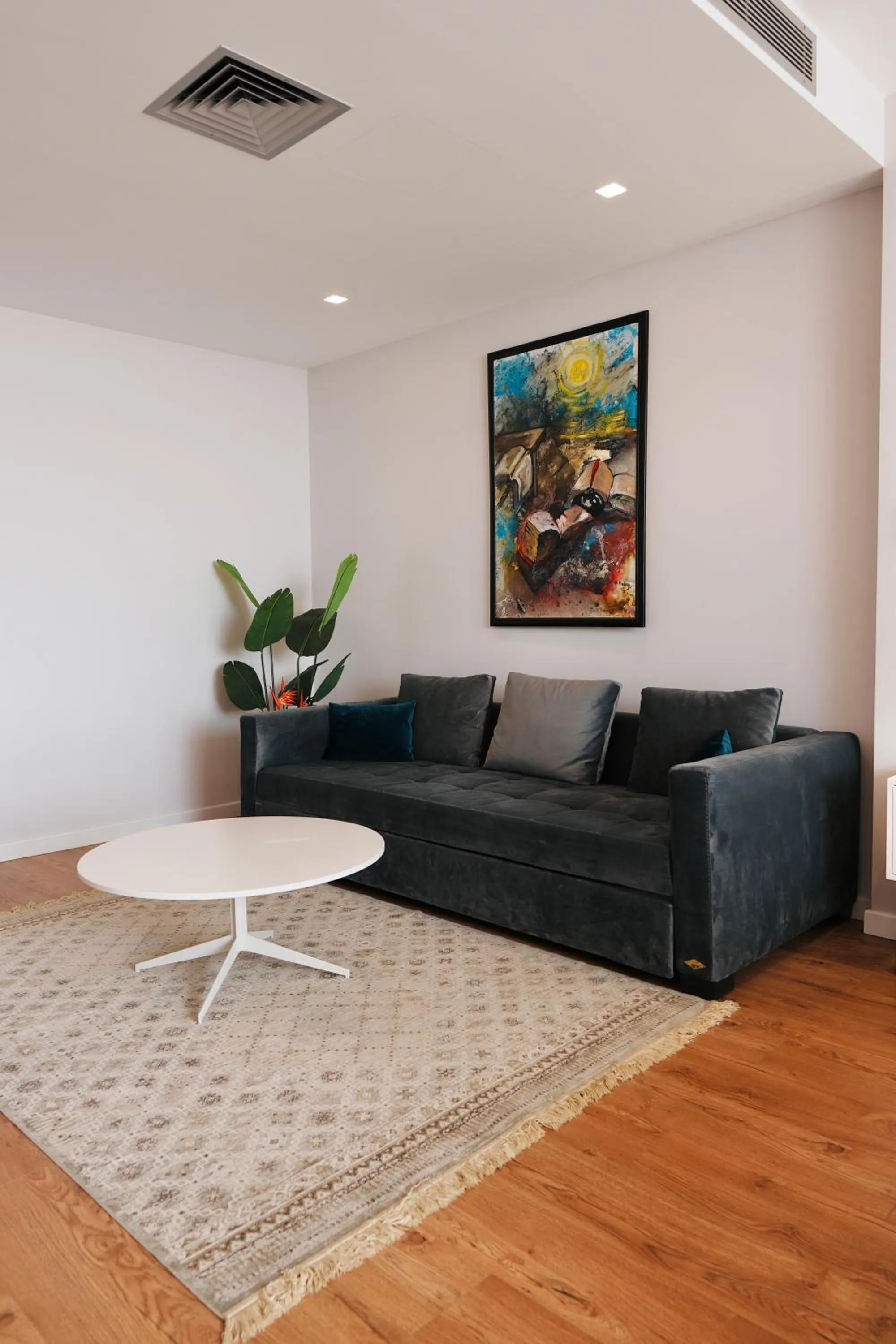 Living room in Hotel Blue Sky