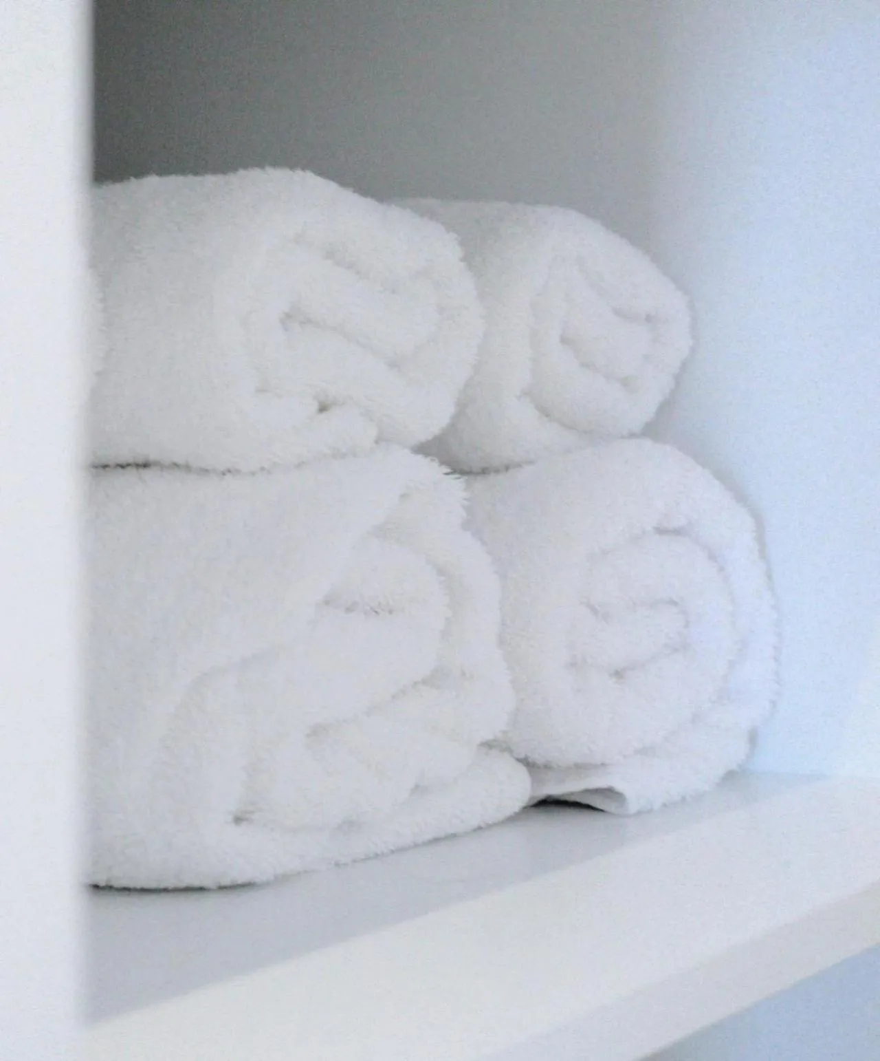 towels, Bed in Hotel Blue Sky