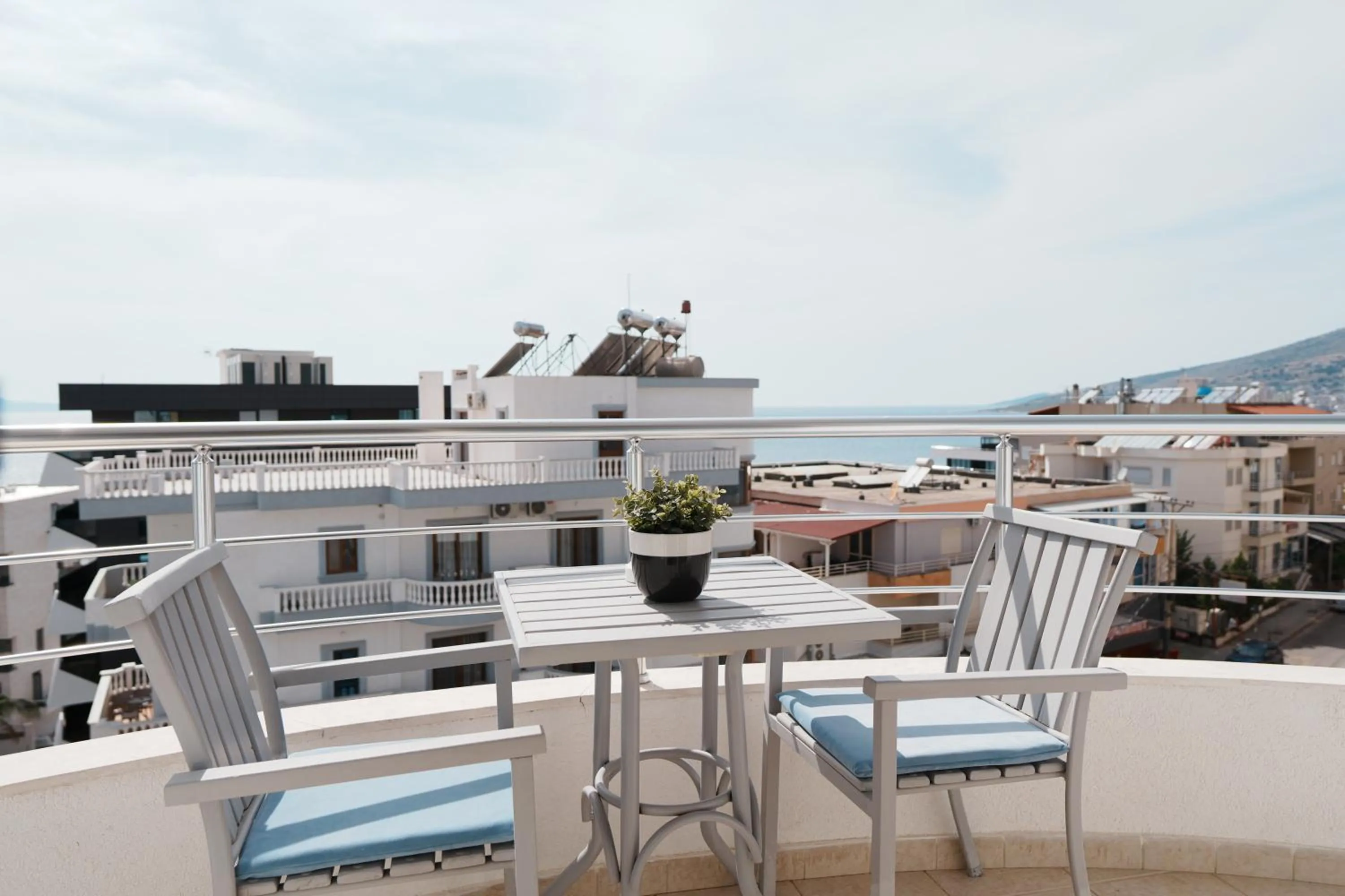 Property building in Hotel Blue Sky