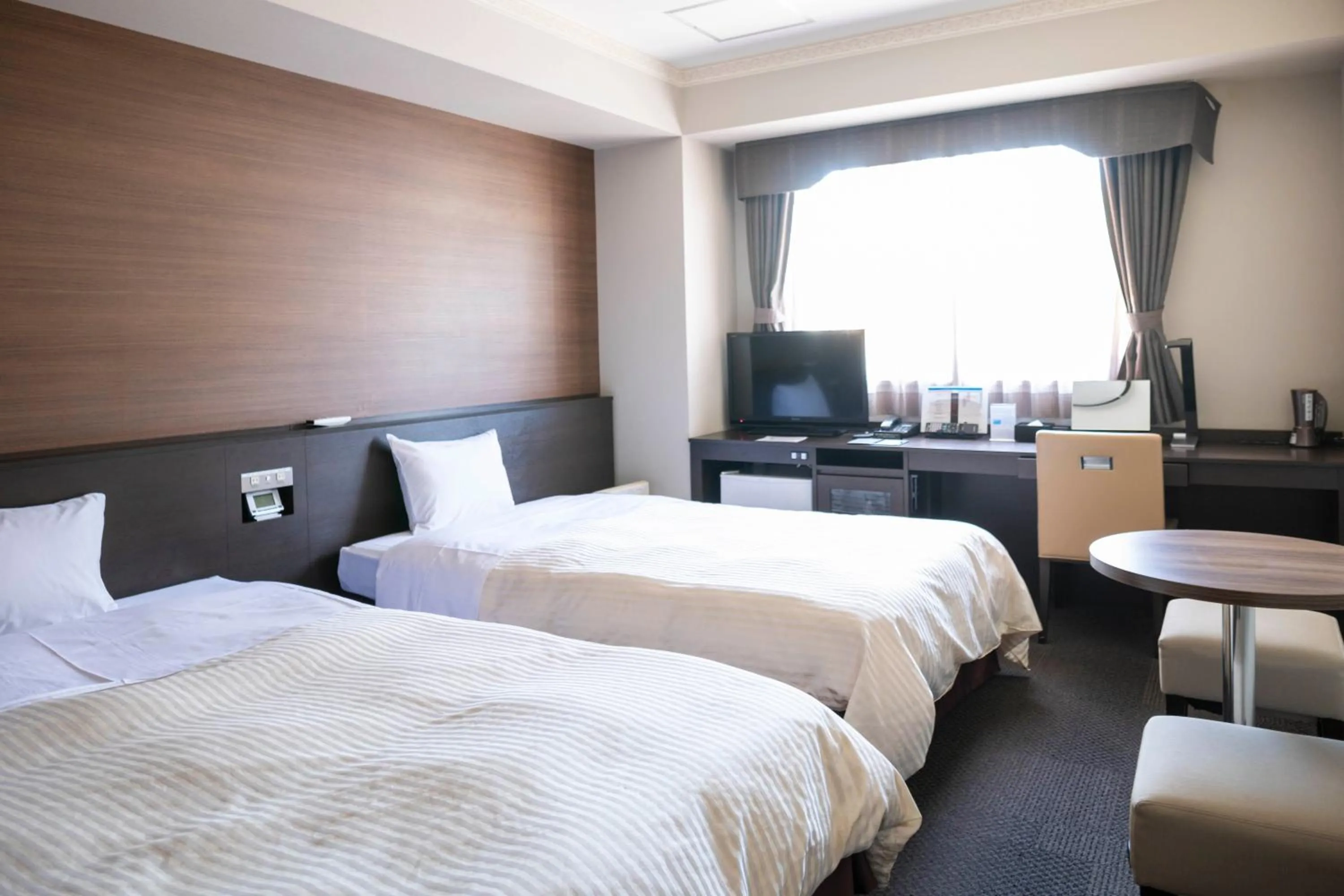 Bed in Hotel New Palace