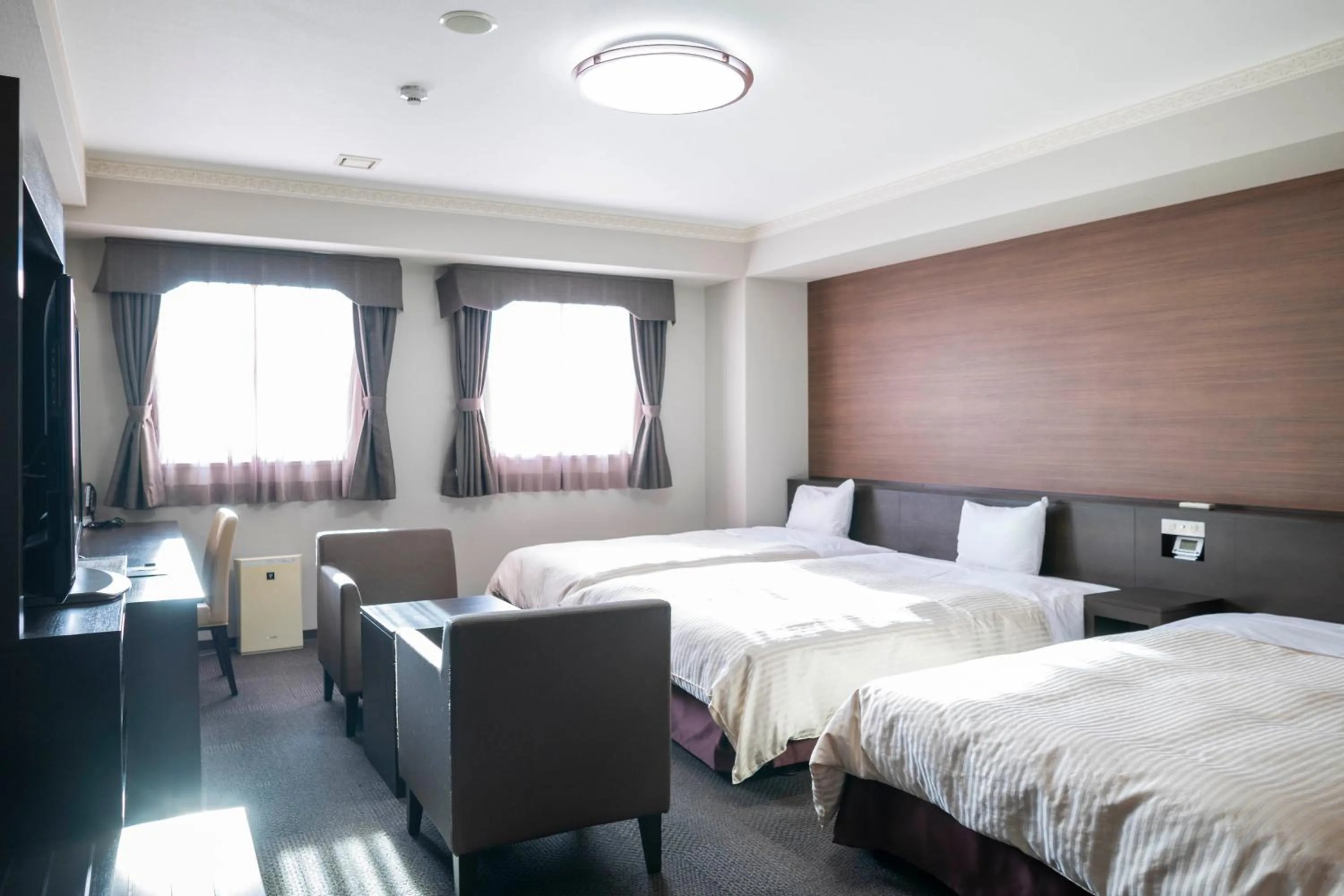 Bed in Hotel New Palace