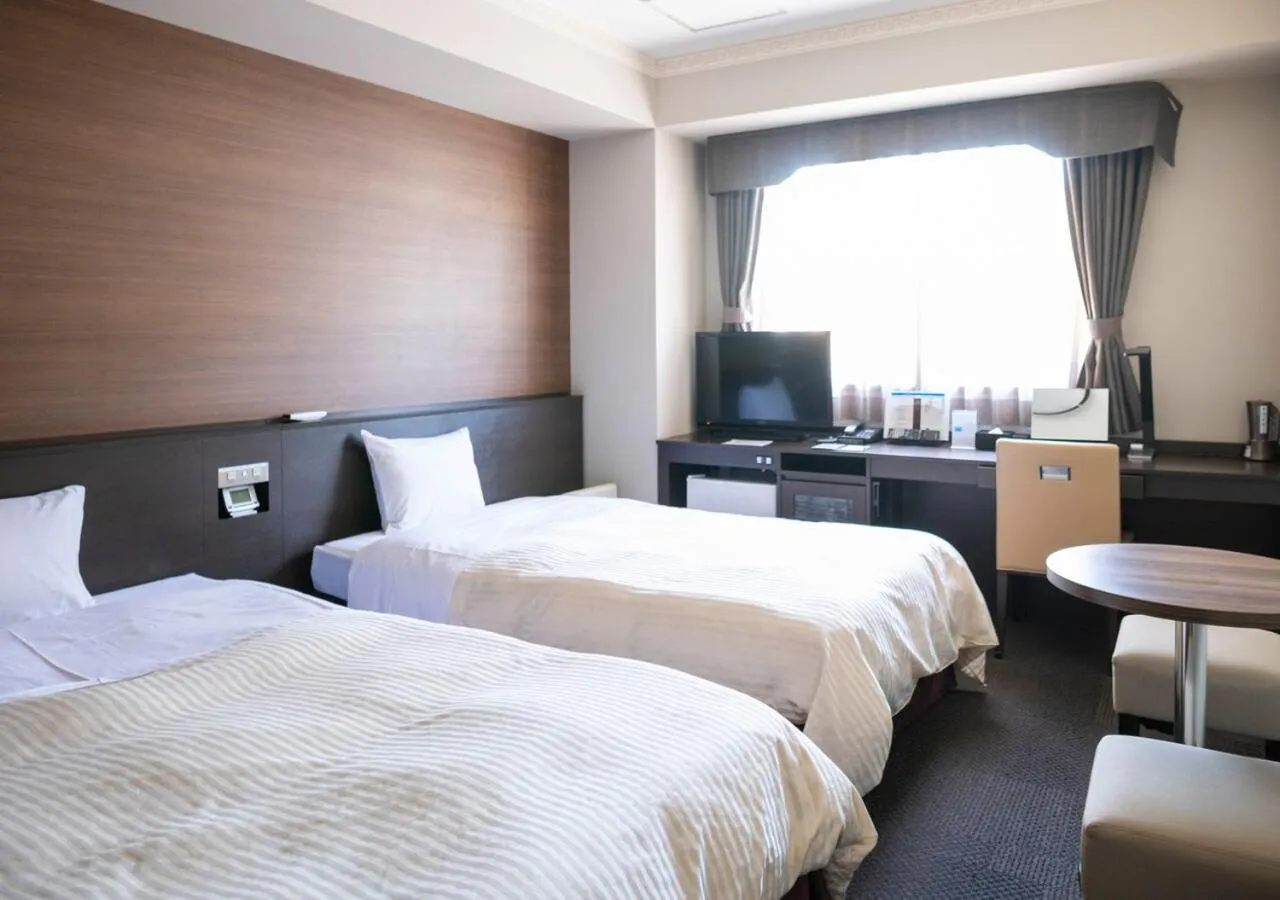 Bed in Hotel New Palace