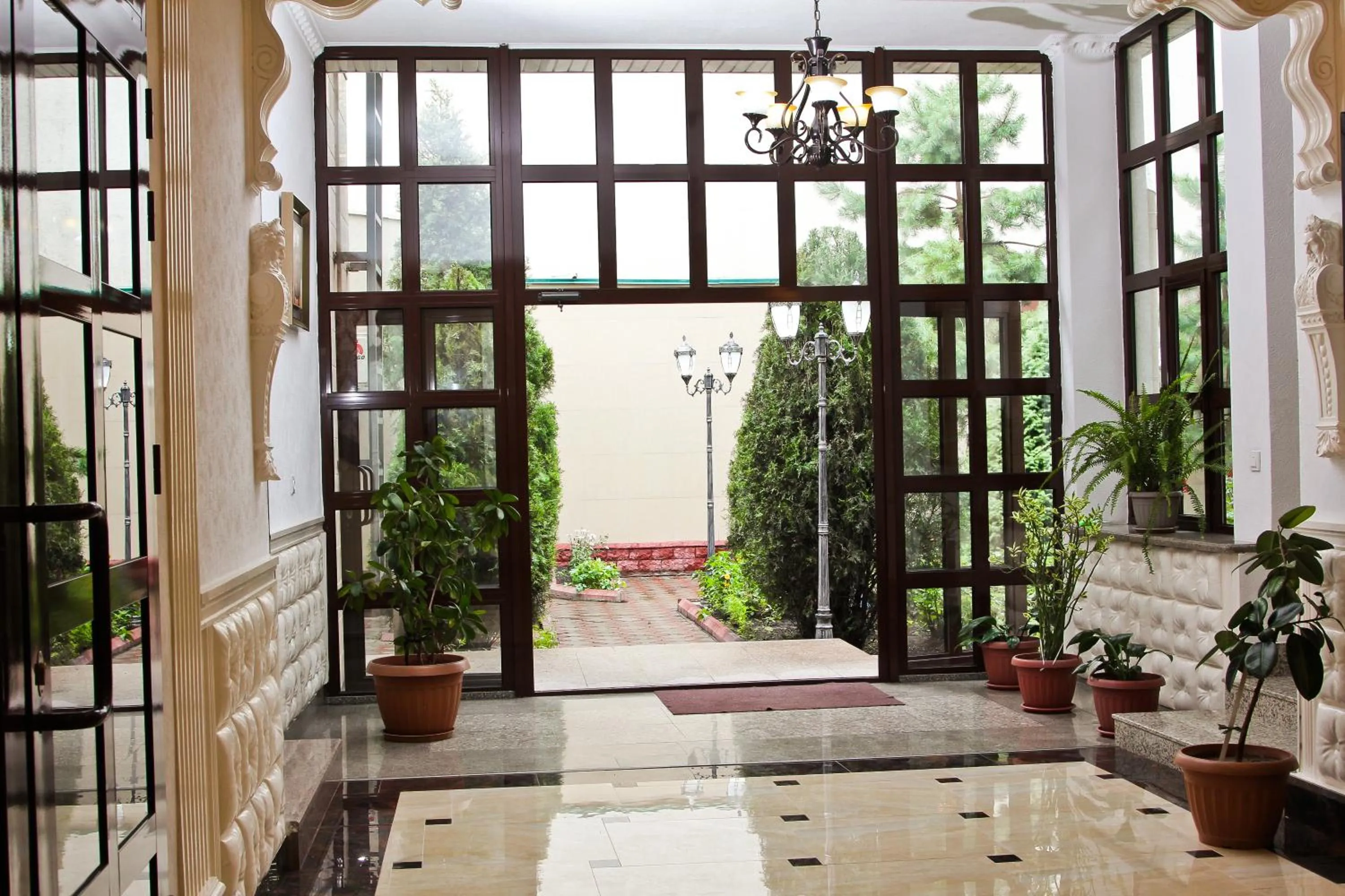 Natural landscape in Grand Hotel