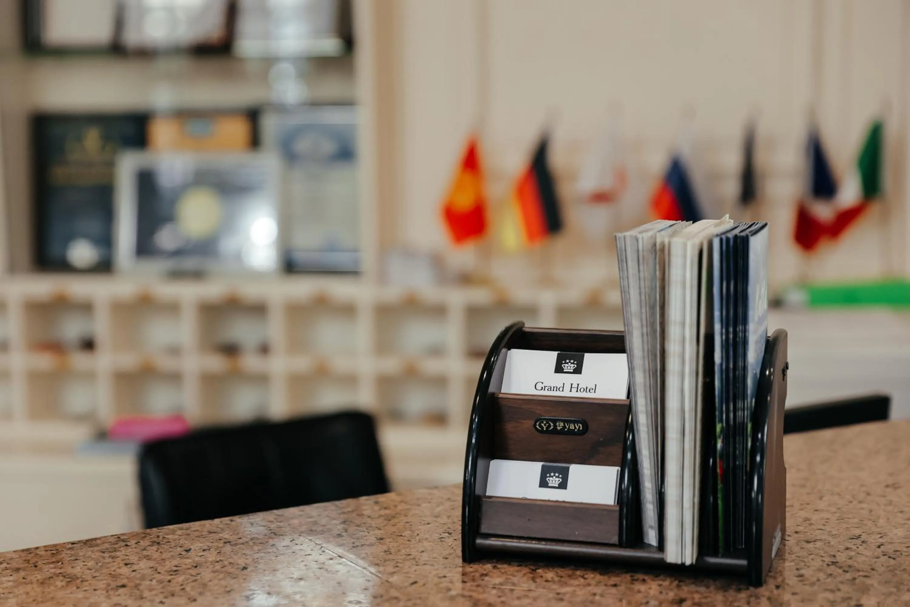 Lobby or reception in Grand Hotel