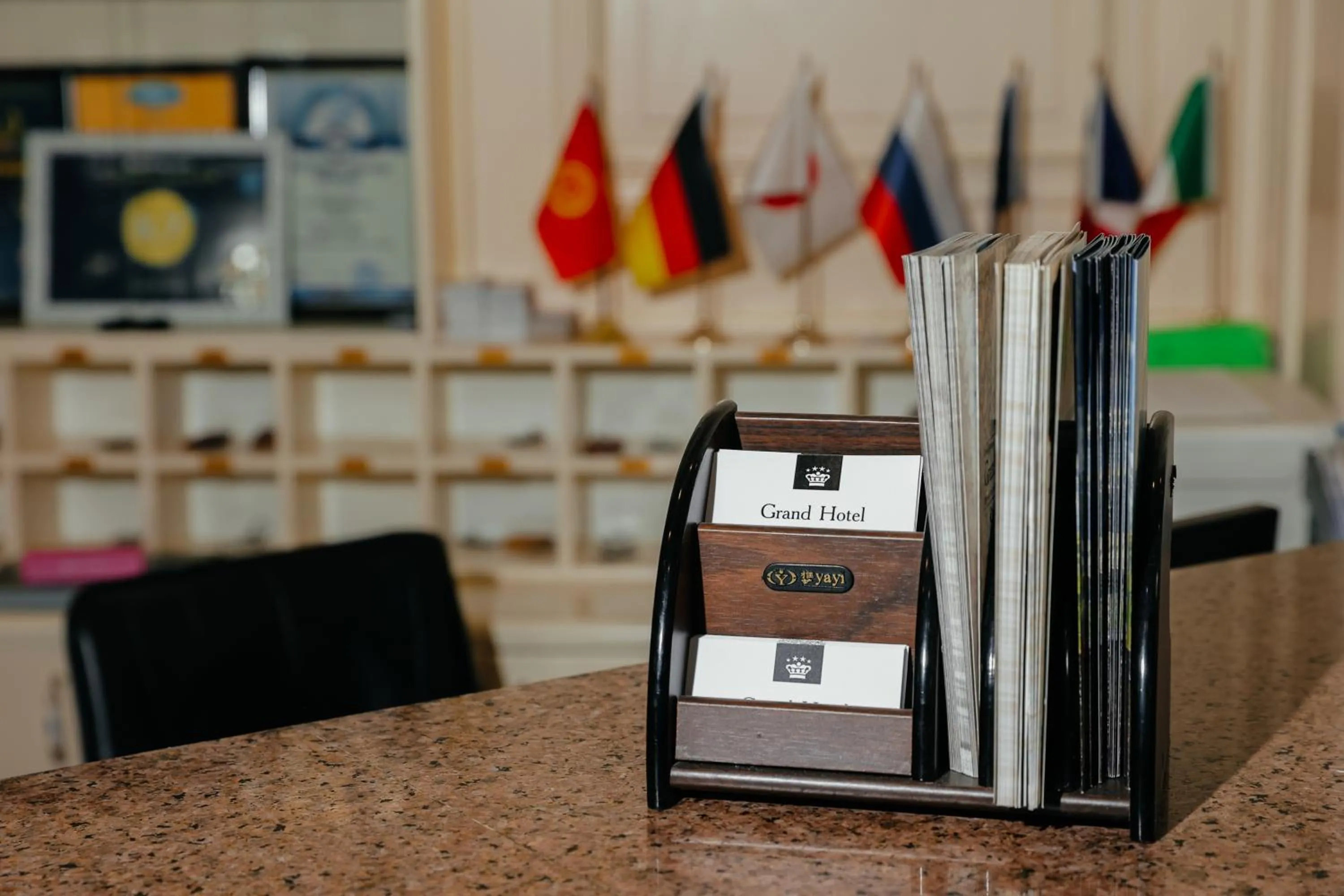 Lobby or reception in Grand Hotel