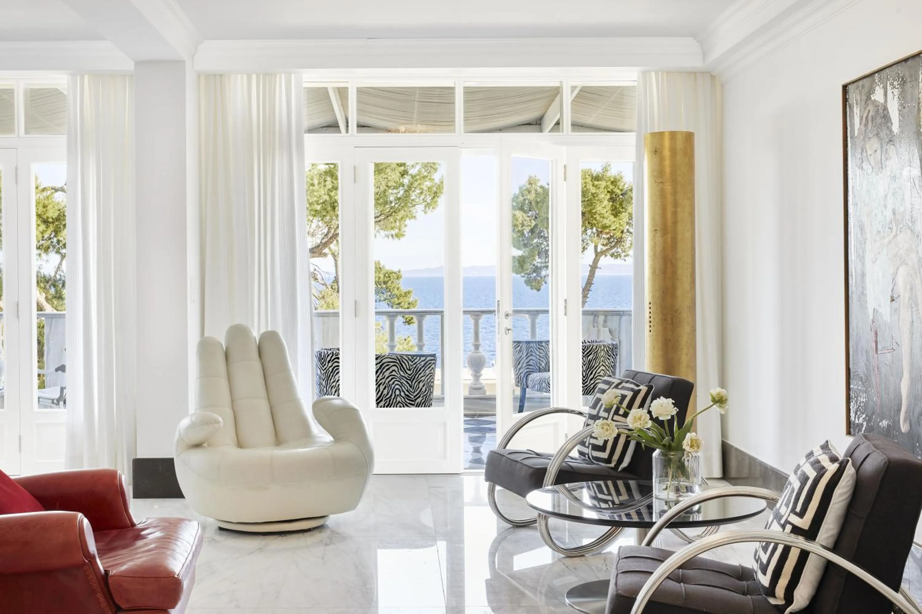 Living room in The Danai