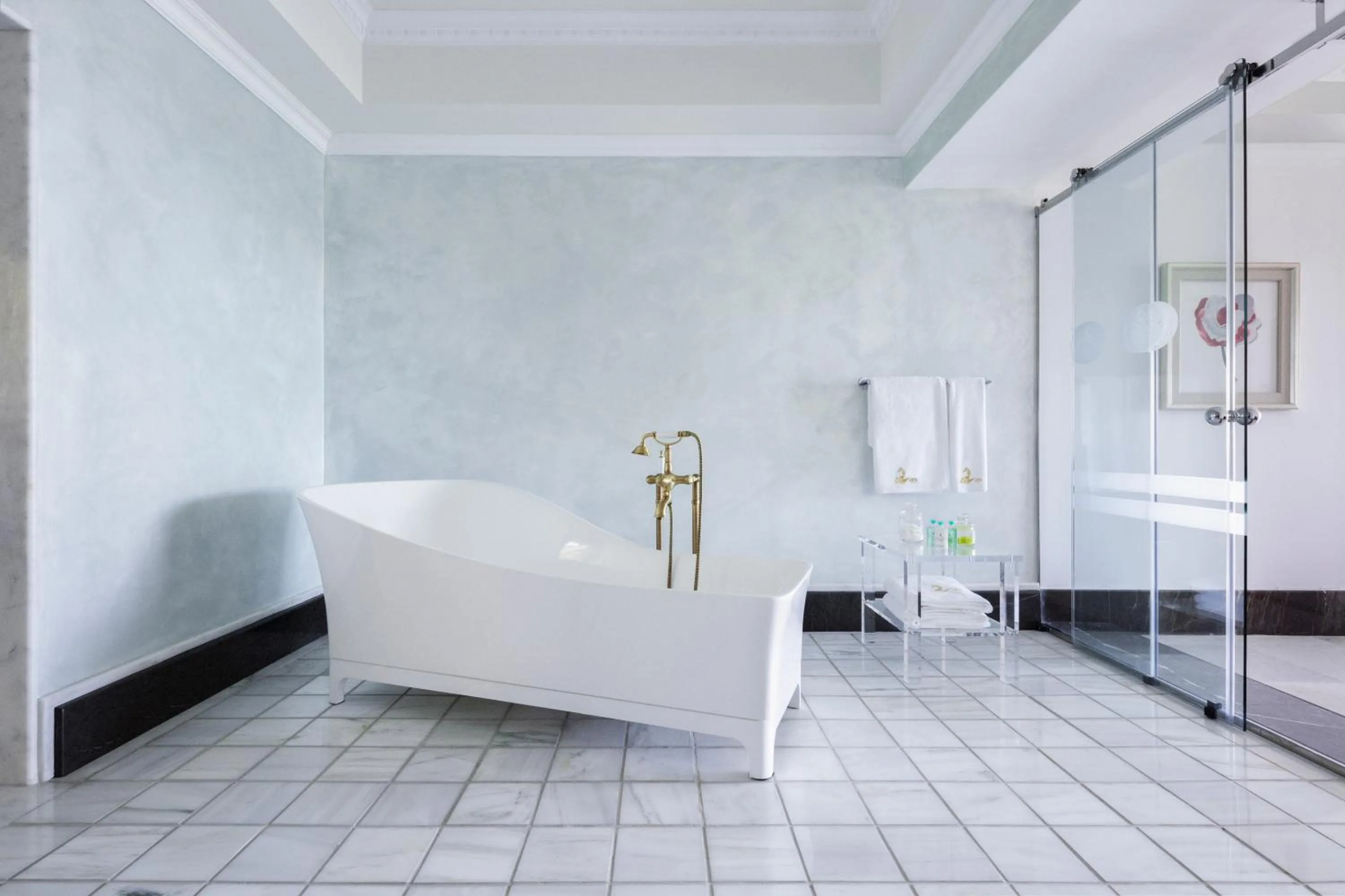 Bathroom, Bed in The Danai