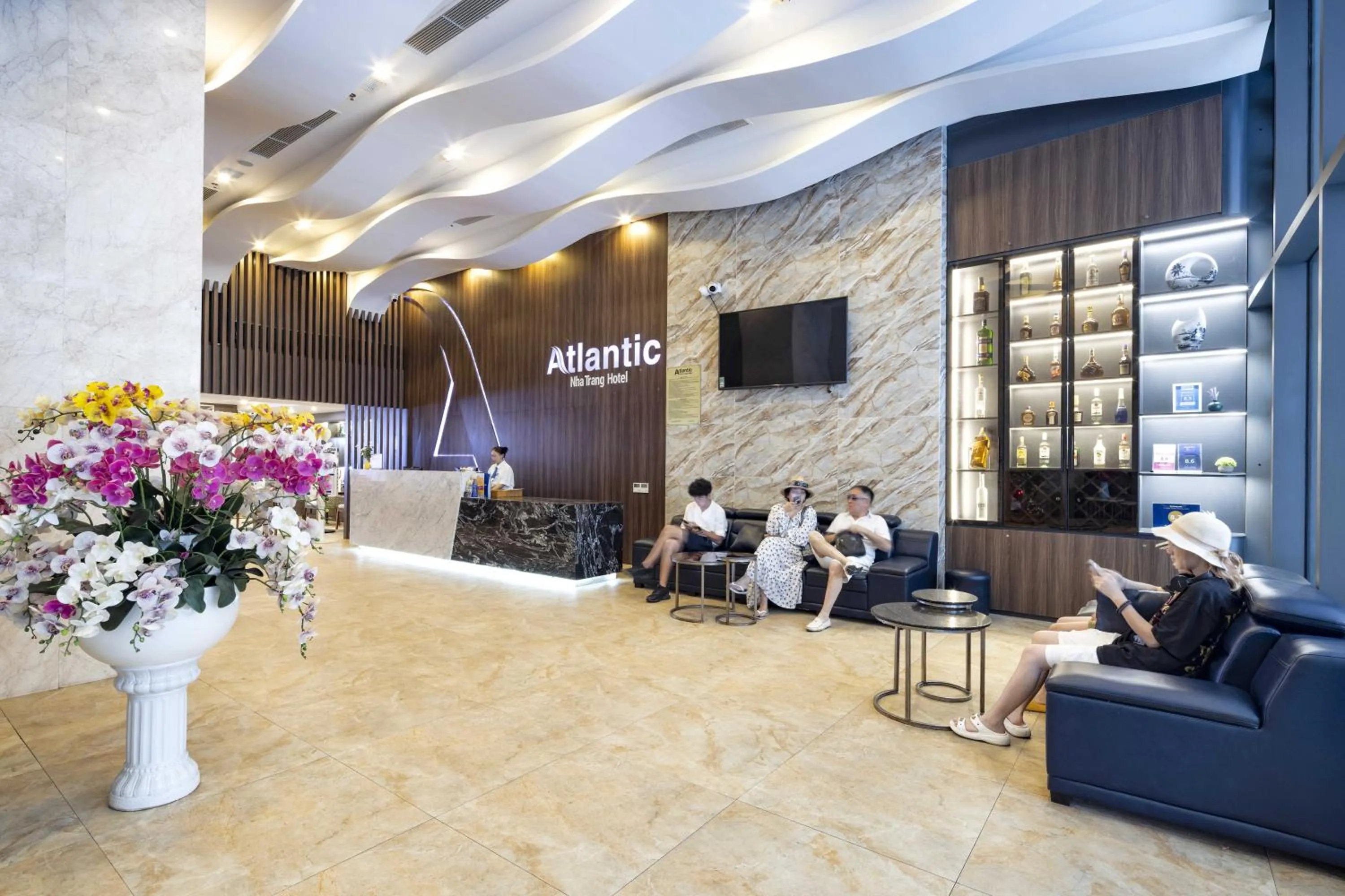 Lobby or reception in Atlantic Nha Trang Hotel
