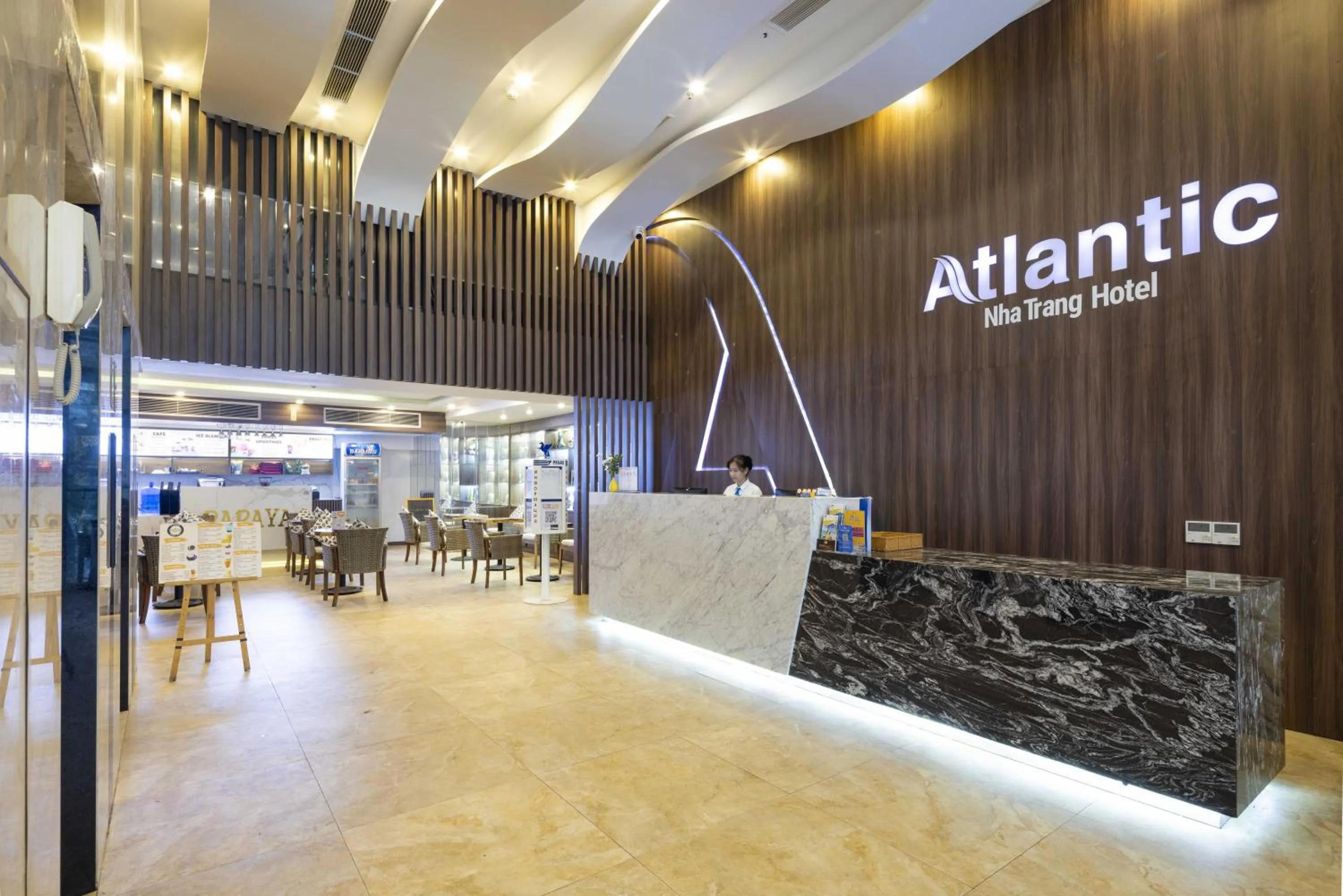 Lobby or reception in Atlantic Nha Trang Hotel
