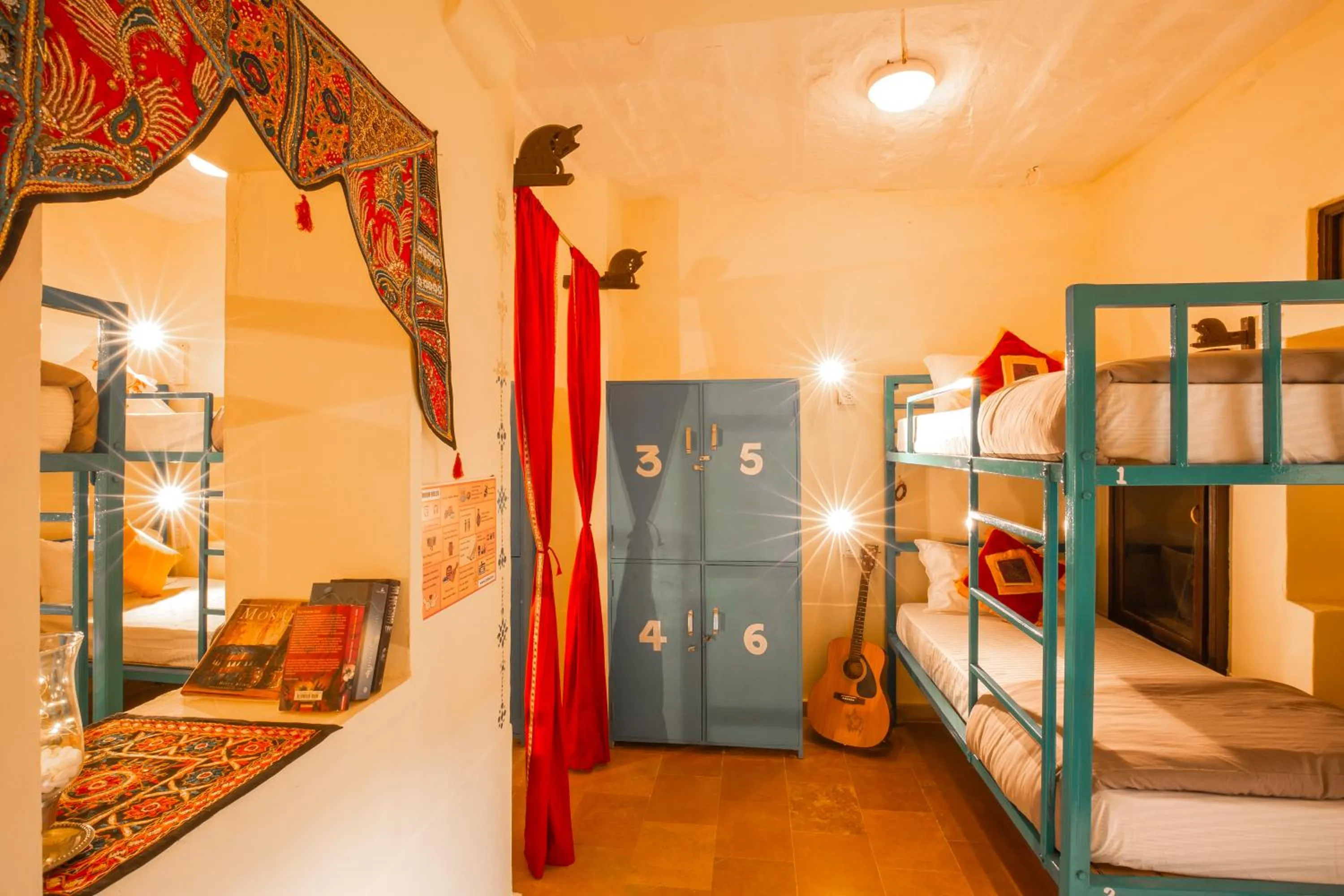 Photo of the whole room, Bed in Zostel Jaisalmer