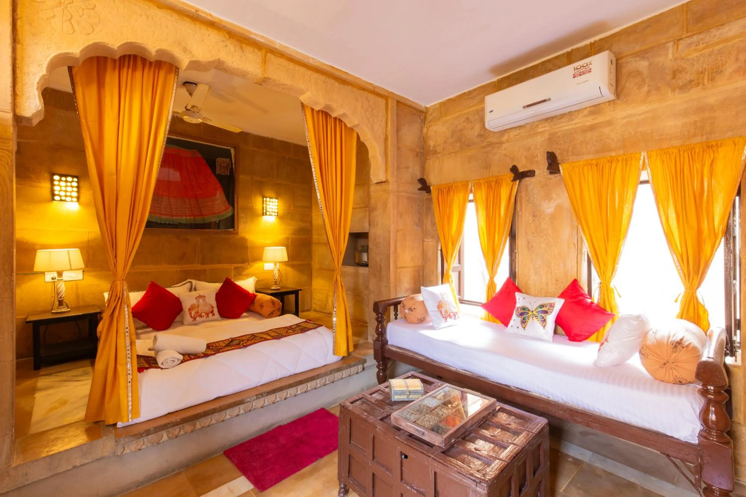 Bed in Zostel Jaisalmer