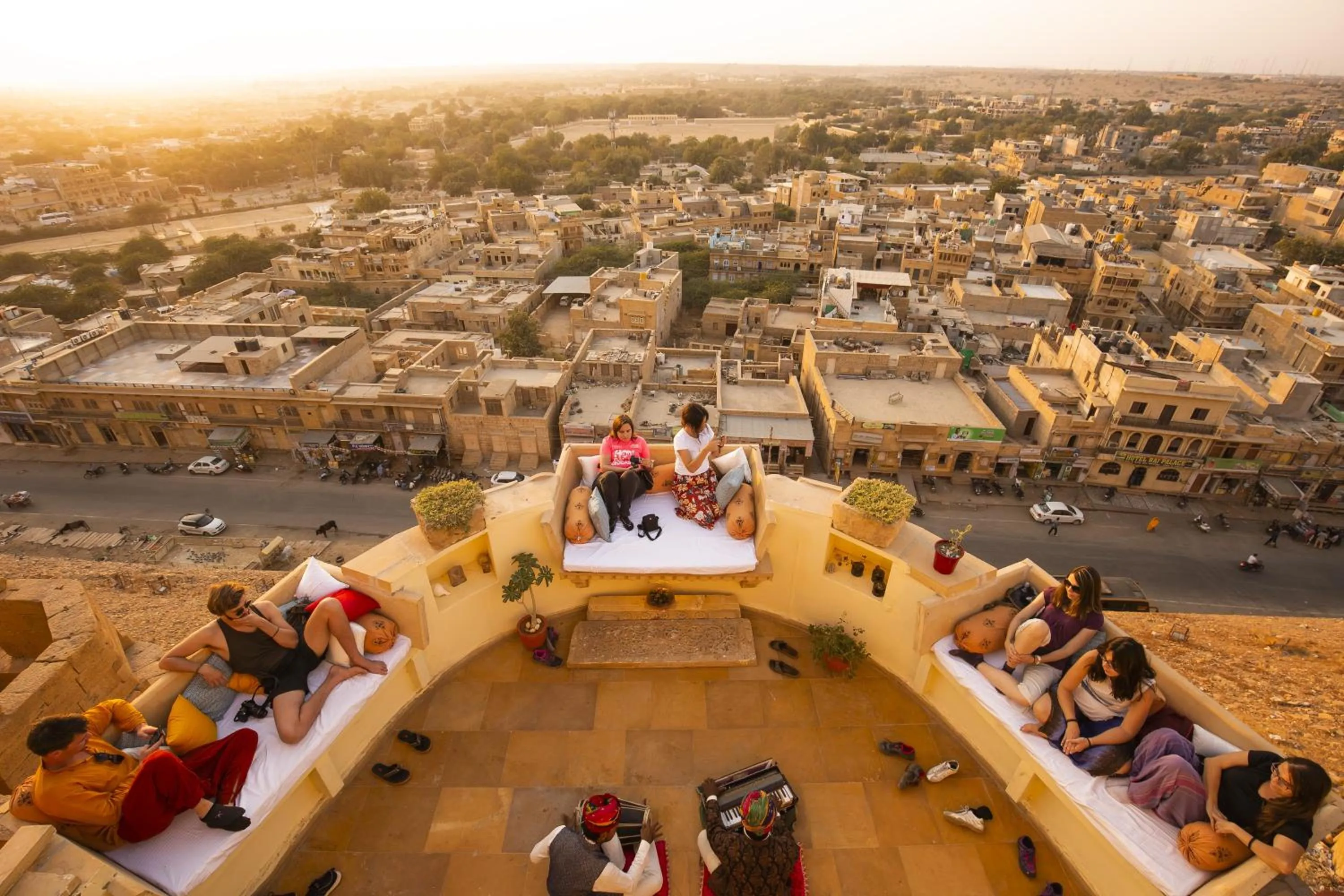 People in Zostel Jaisalmer