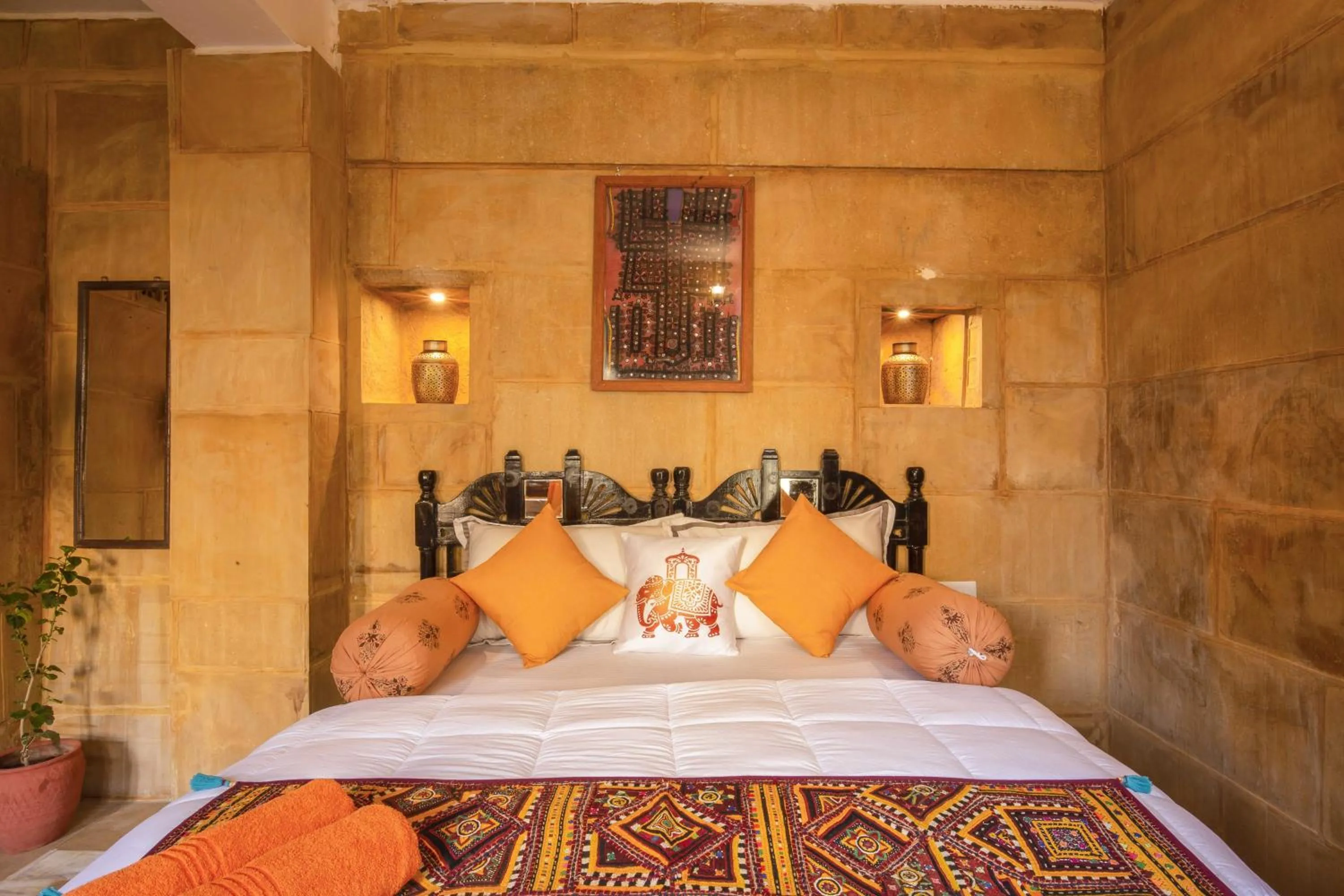 Bed in Zostel Jaisalmer