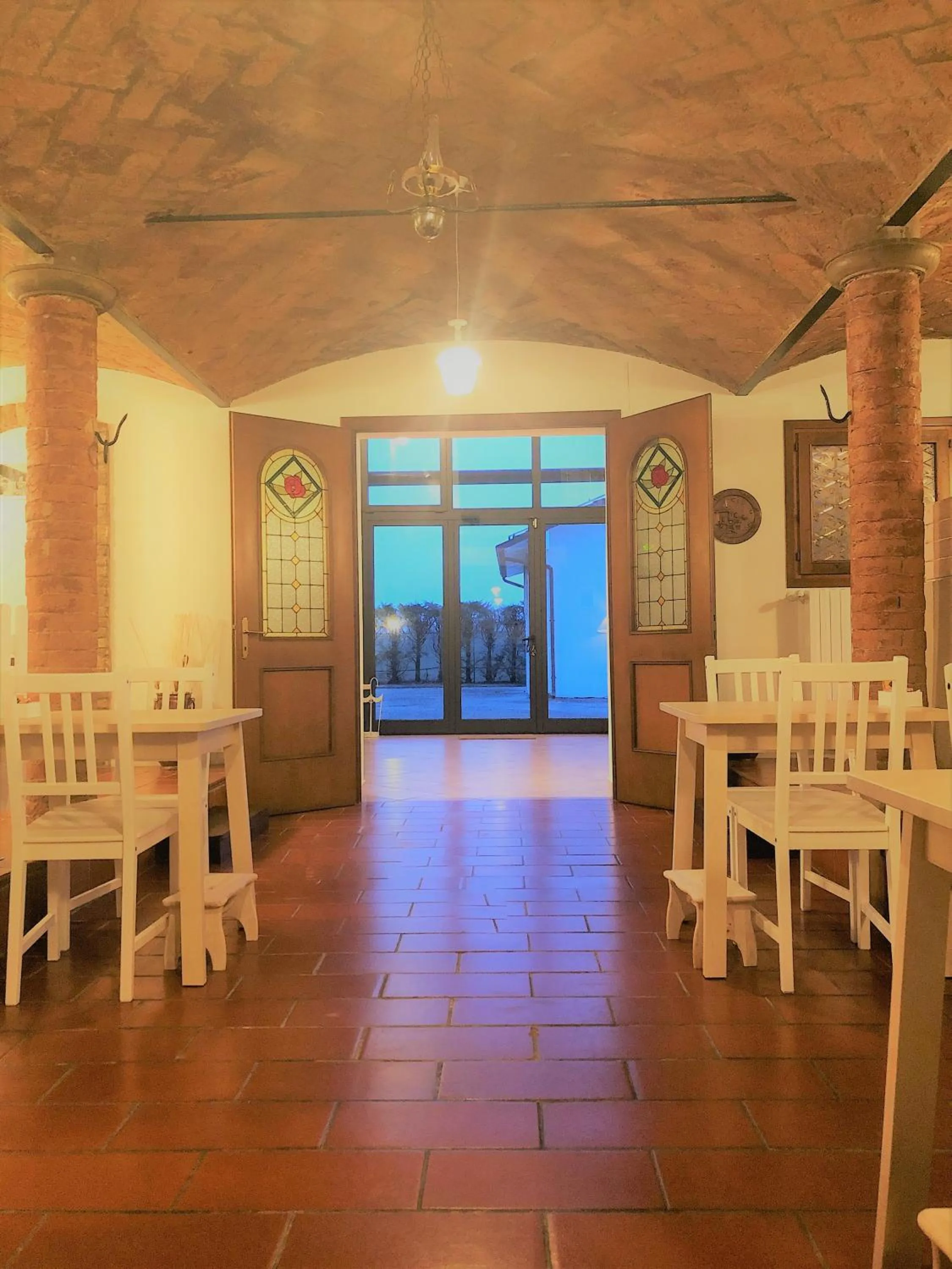 Lobby or reception in Il Contado -room and breakfast-