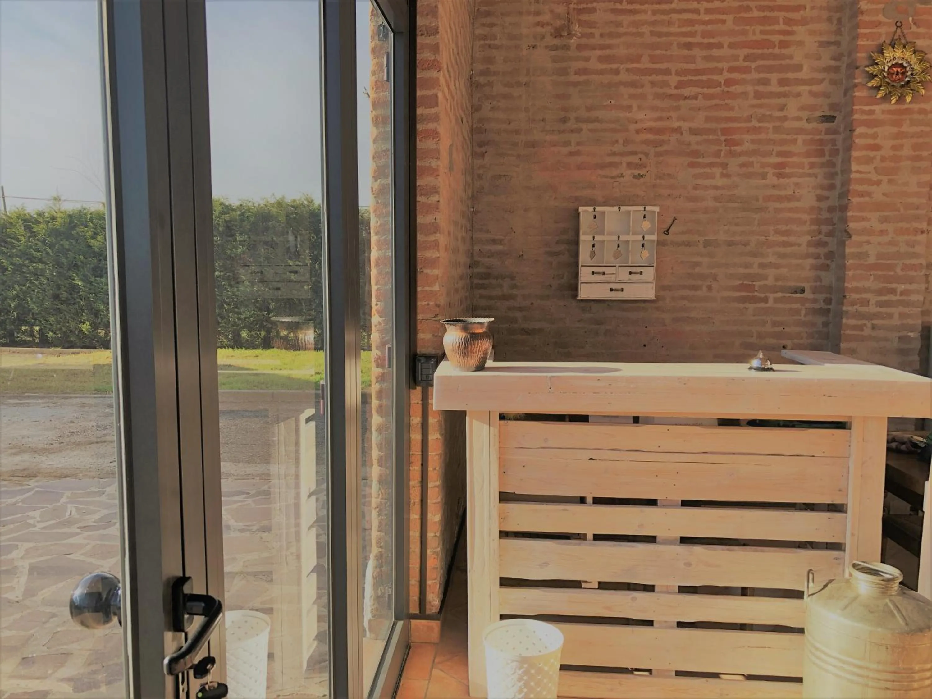 Lobby or reception in Il Contado -room and breakfast-