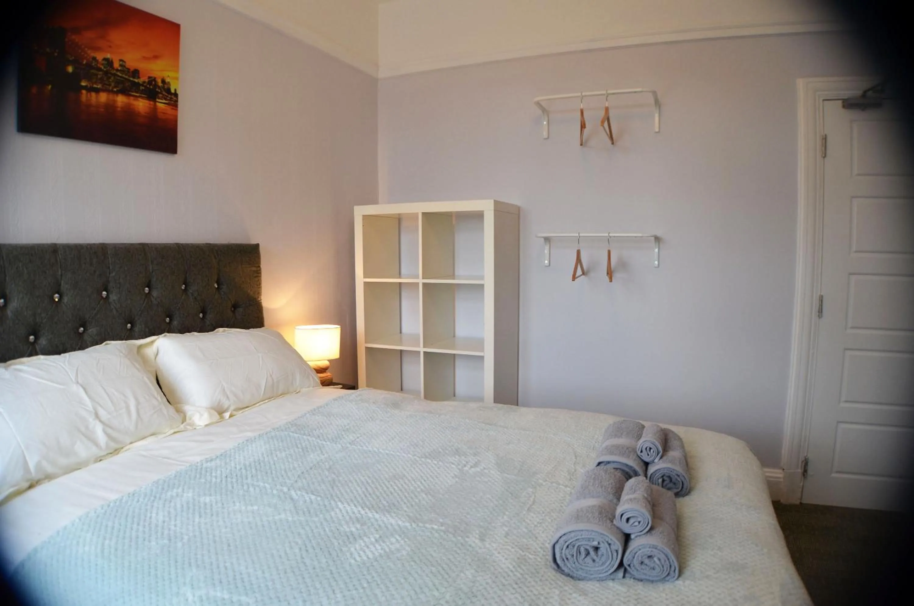 Bedroom, Bed in Gorton Mount Hotel Manchester