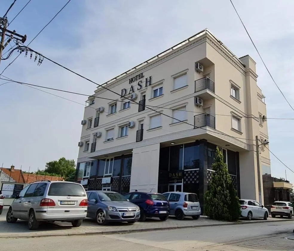 Property building in Garni Hotel Dash
