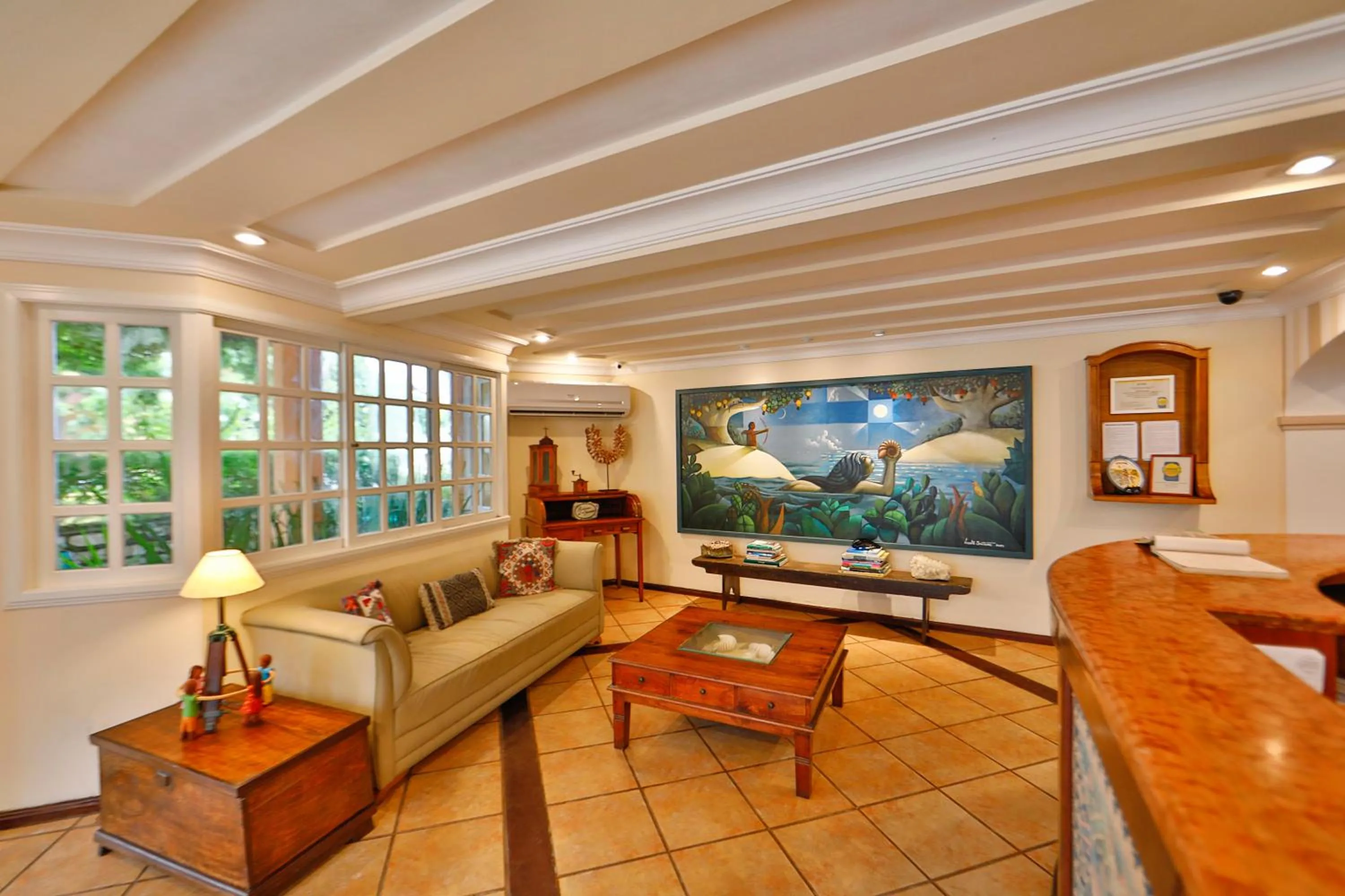 Lobby or reception in Manary Praia Hotel