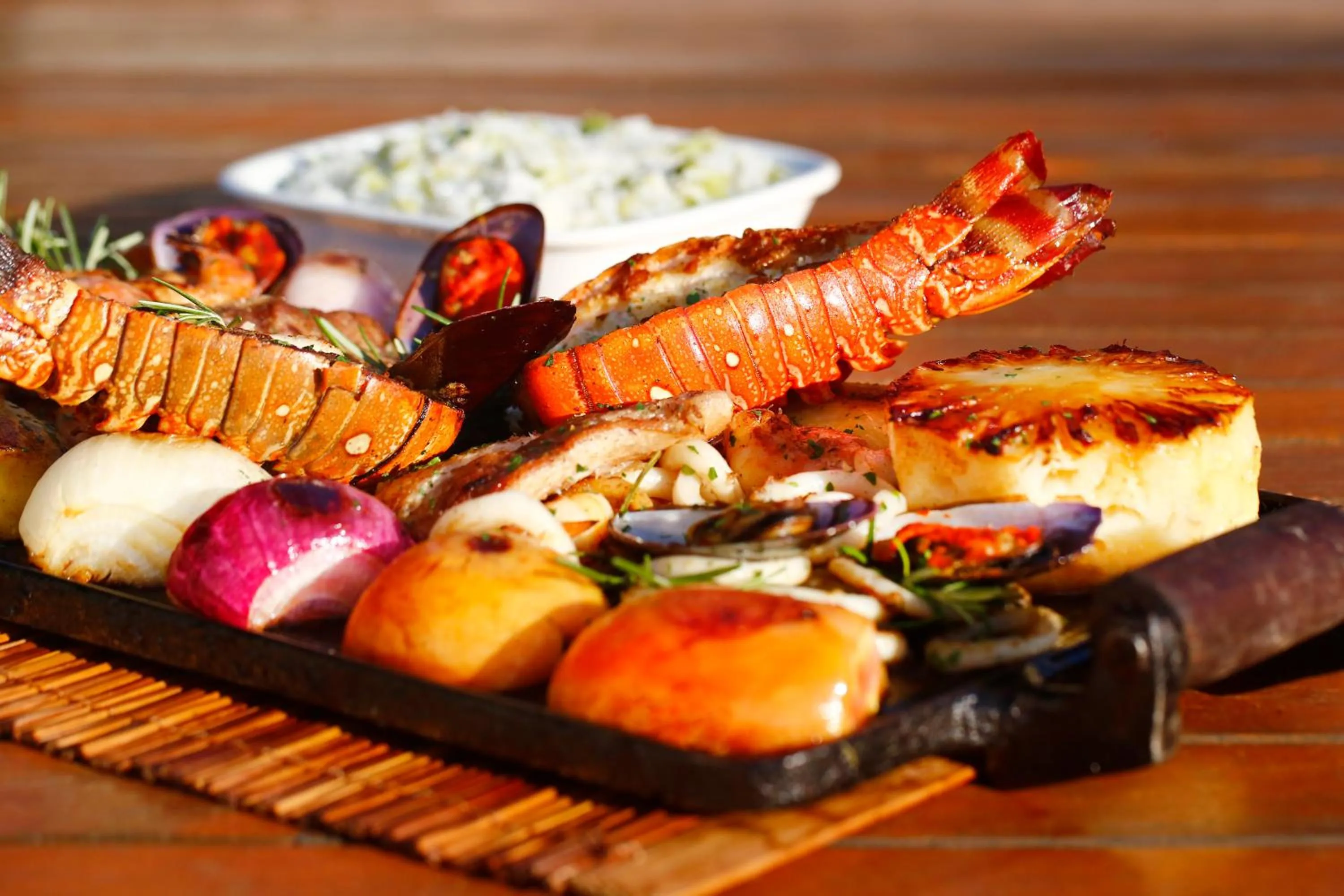 Food close-up in Manary Praia Hotel