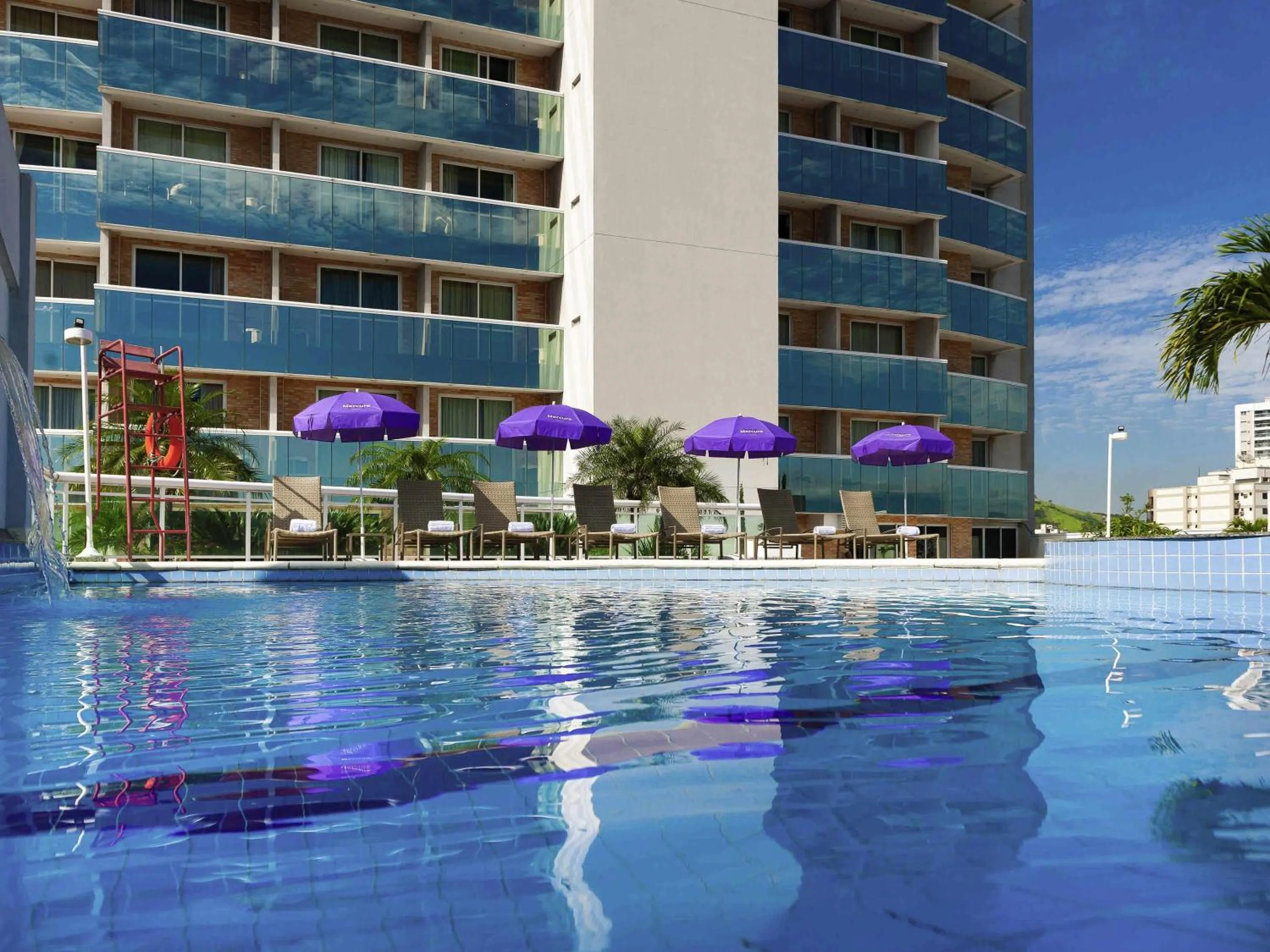 Pool view in Mercure Rio de Janeiro Nova Iguaçu
