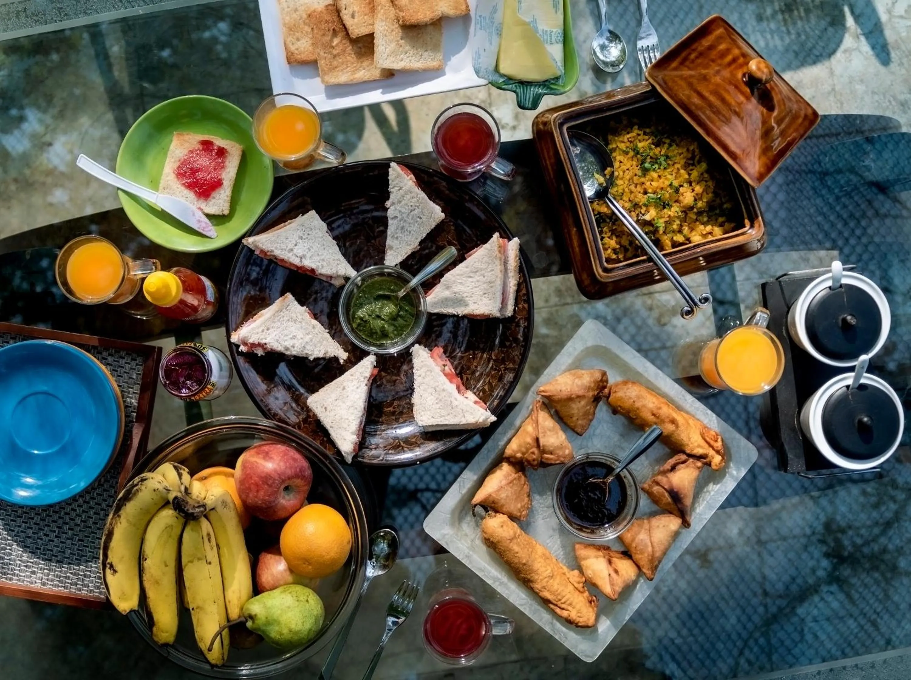 Food close-up in SaffronStays Masaya, Alibaug - pet-friendly villa with alfresco dining
