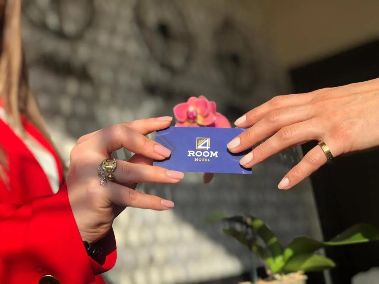 group of guests in 4Room Hotel