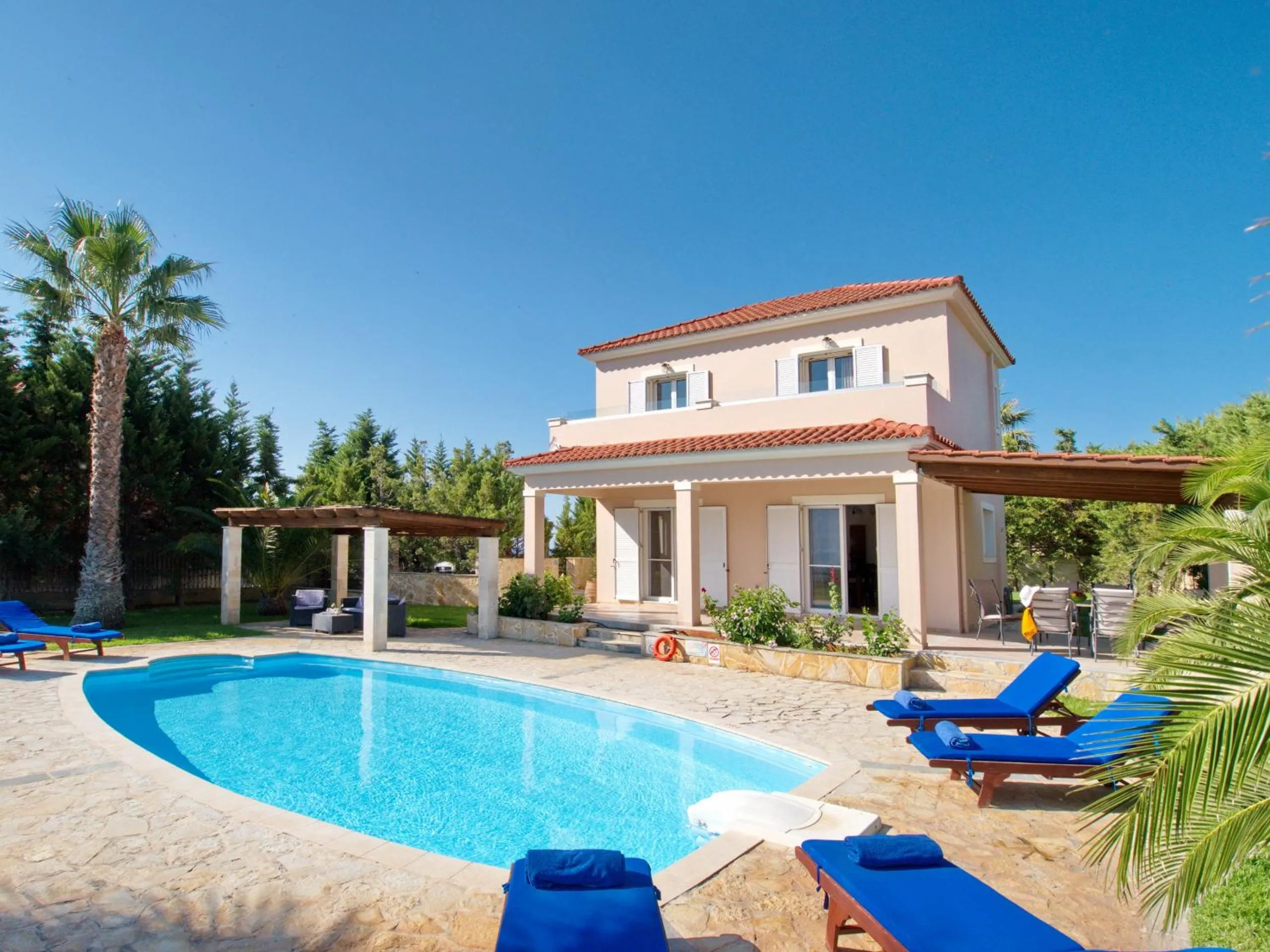 Swimming pool in Villa Eros Spartia Kefalonia