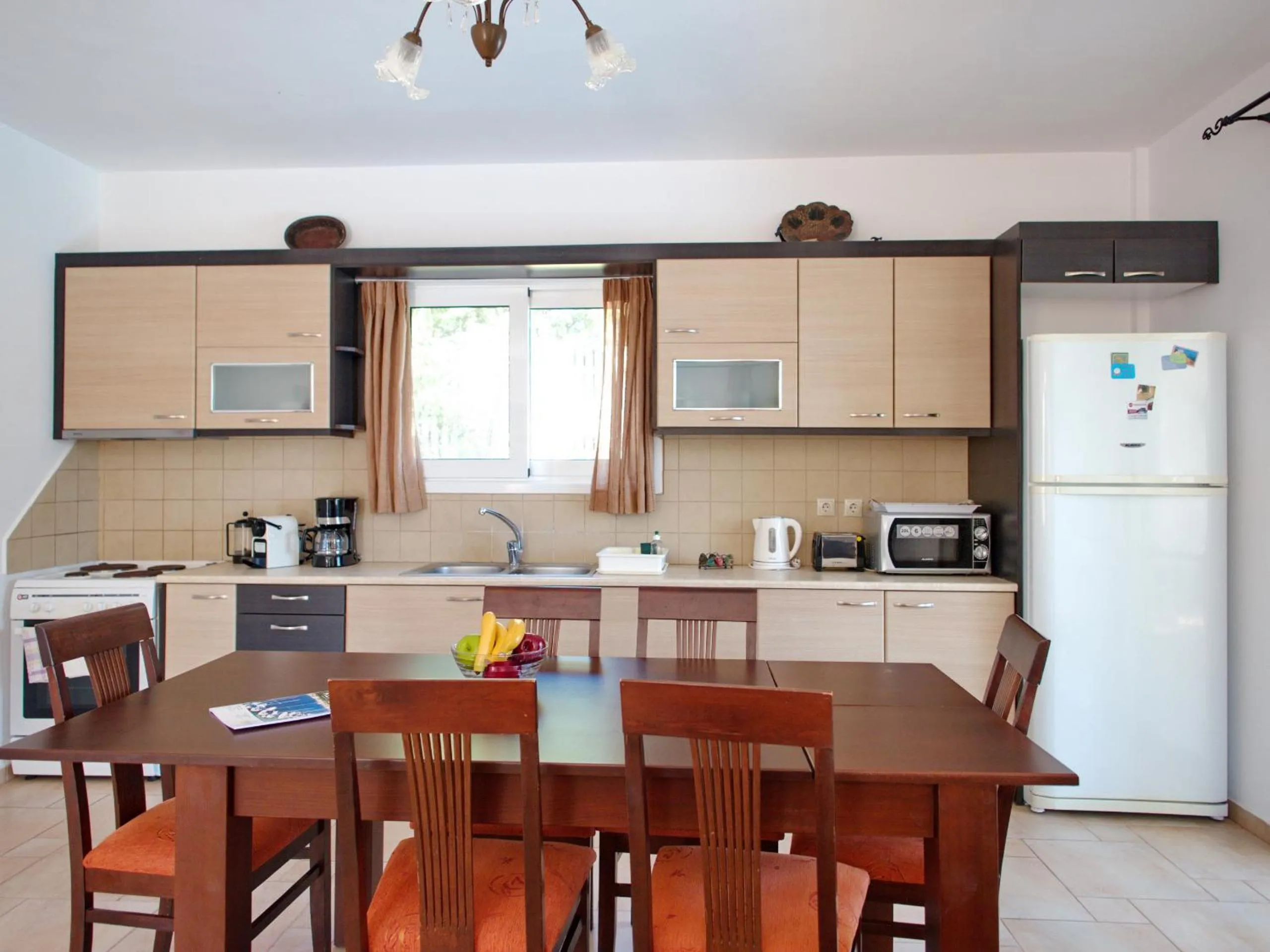 Kitchen or kitchenette in Villa Eros Spartia Kefalonia