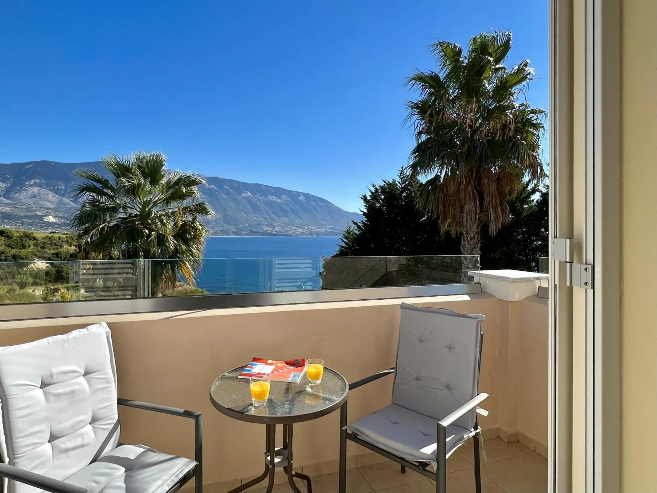 Balcony/Terrace in Villa Eros Spartia Kefalonia