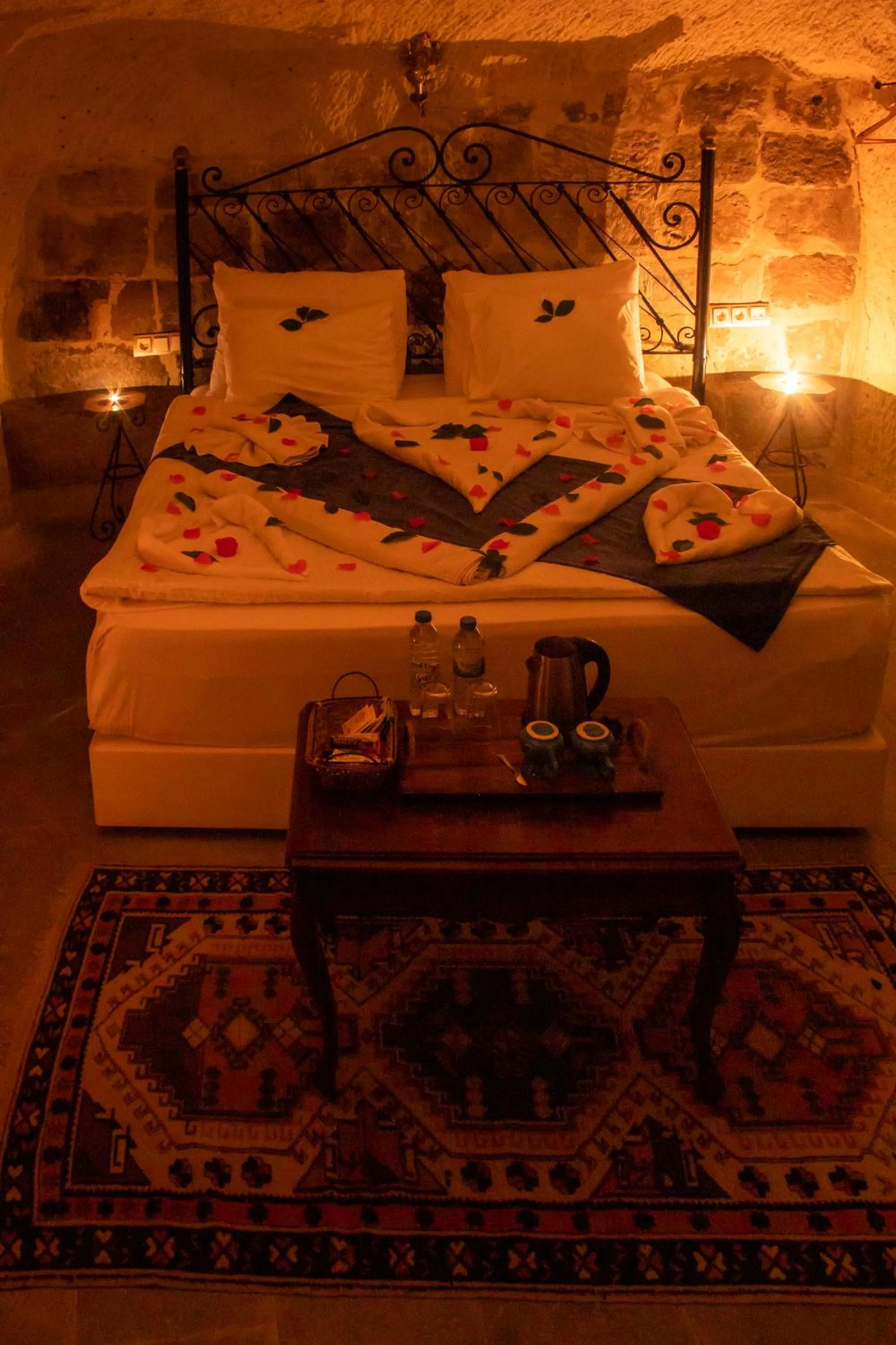 Bedroom, Bed in Cave Art Hotel Cappadocia
