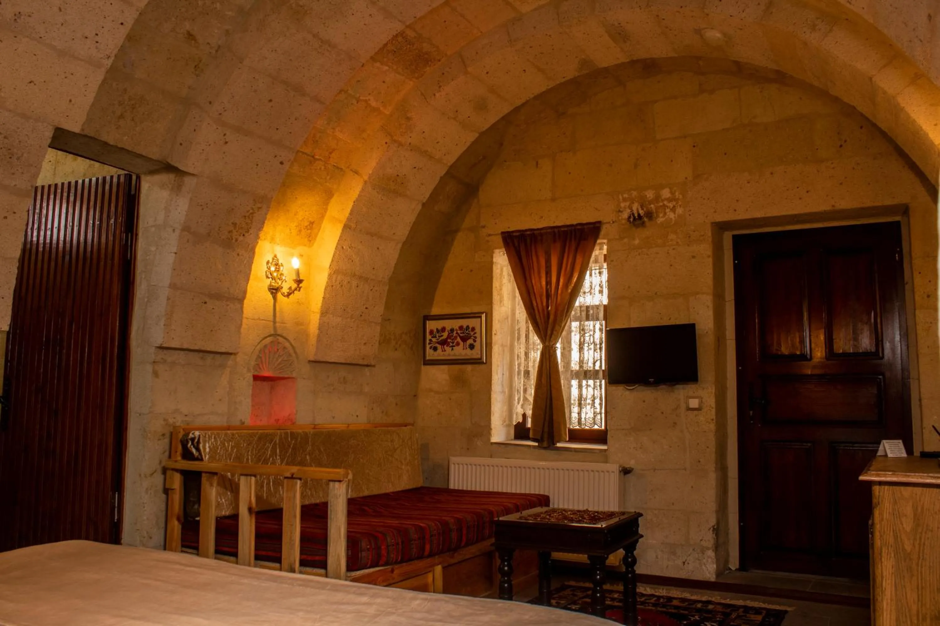 Seating area in Cave Art Hotel Cappadocia