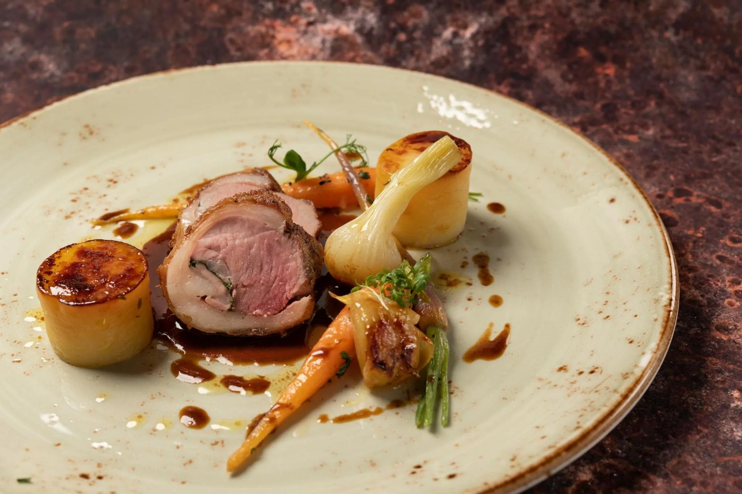 Food and drinks in Logis Hôtel Restaurant & Spa La Rochette