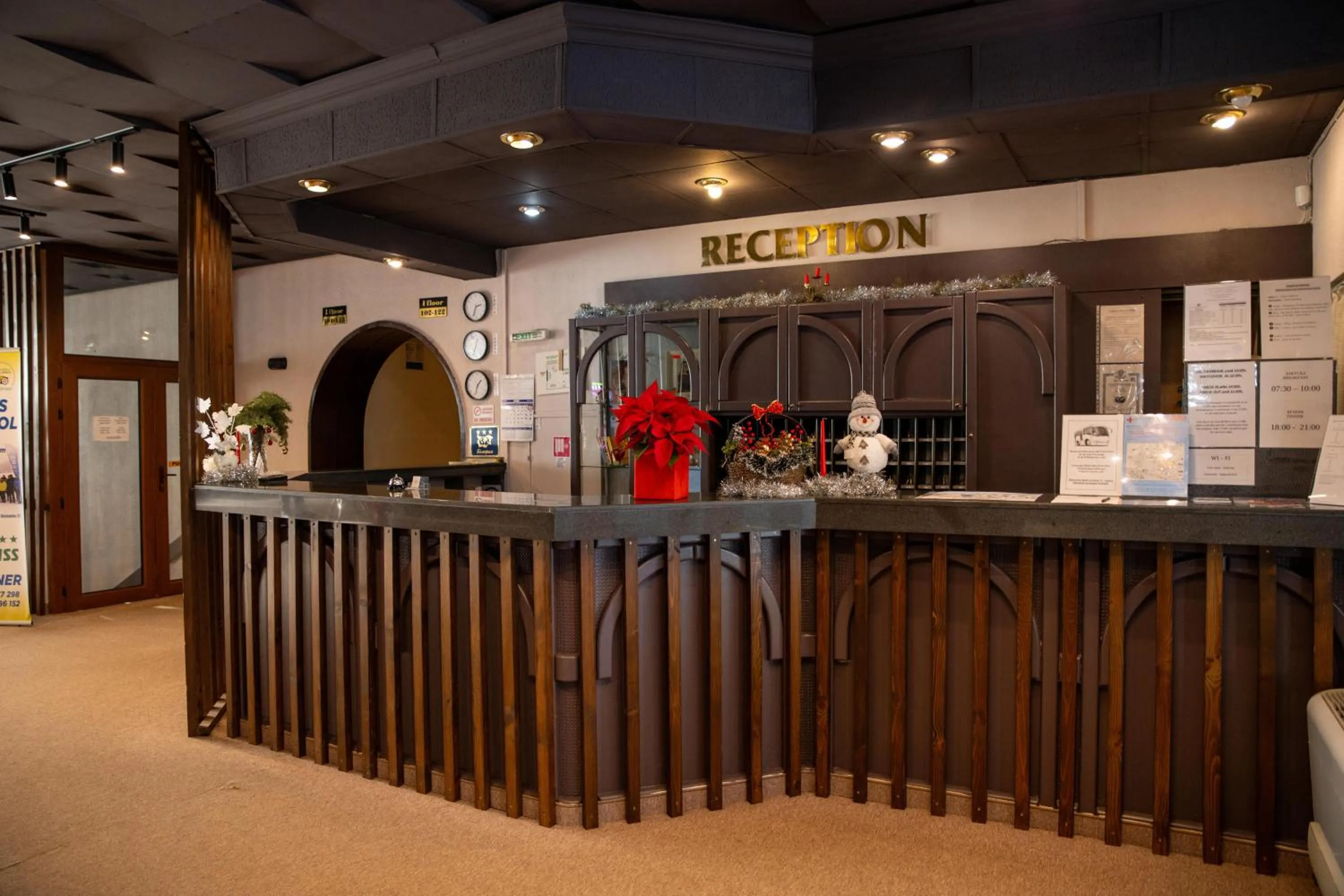 Lobby or reception in Hotel Borovets Edelweiss