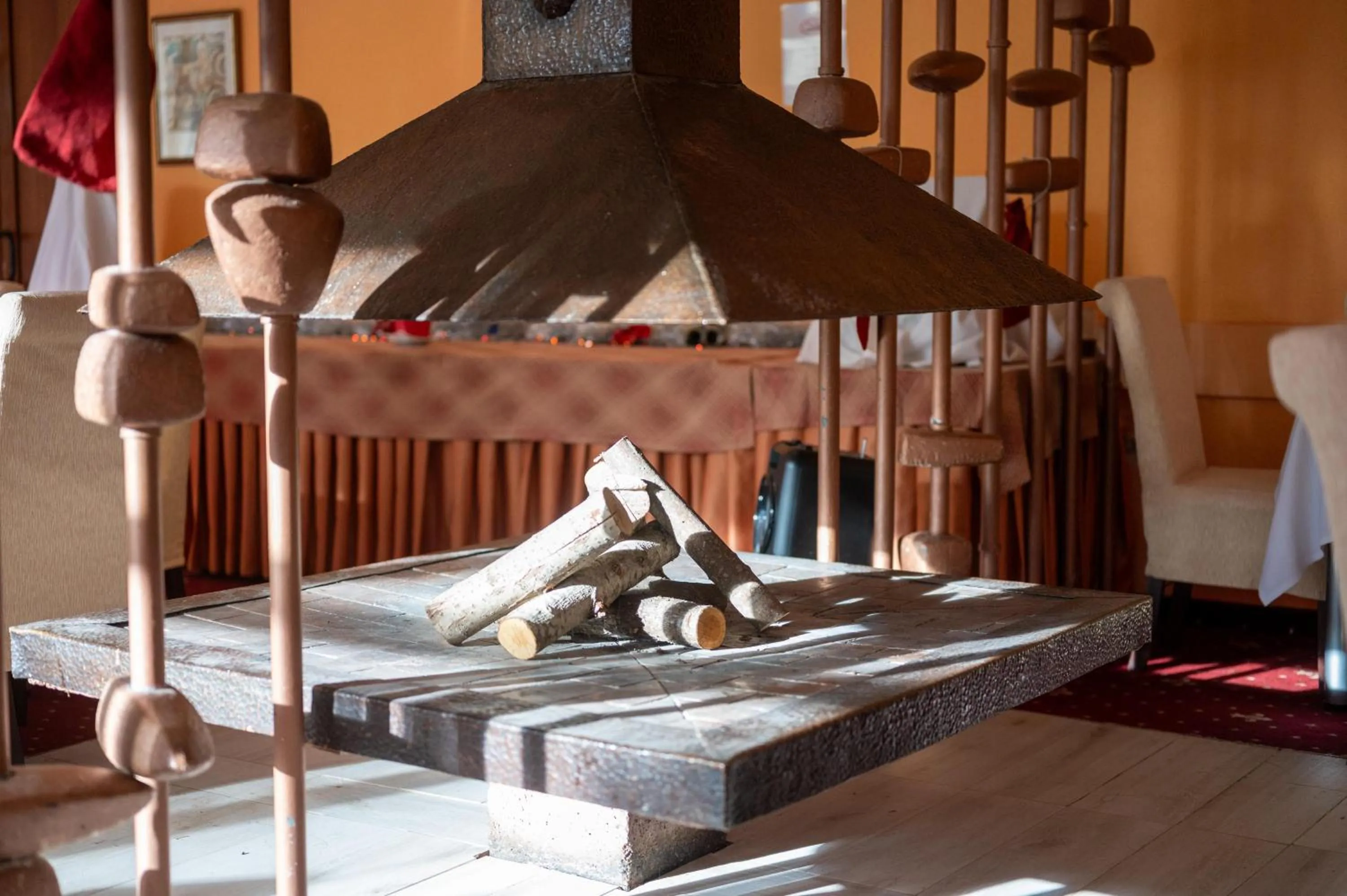 fireplace, Bed in Hotel Borovets Edelweiss