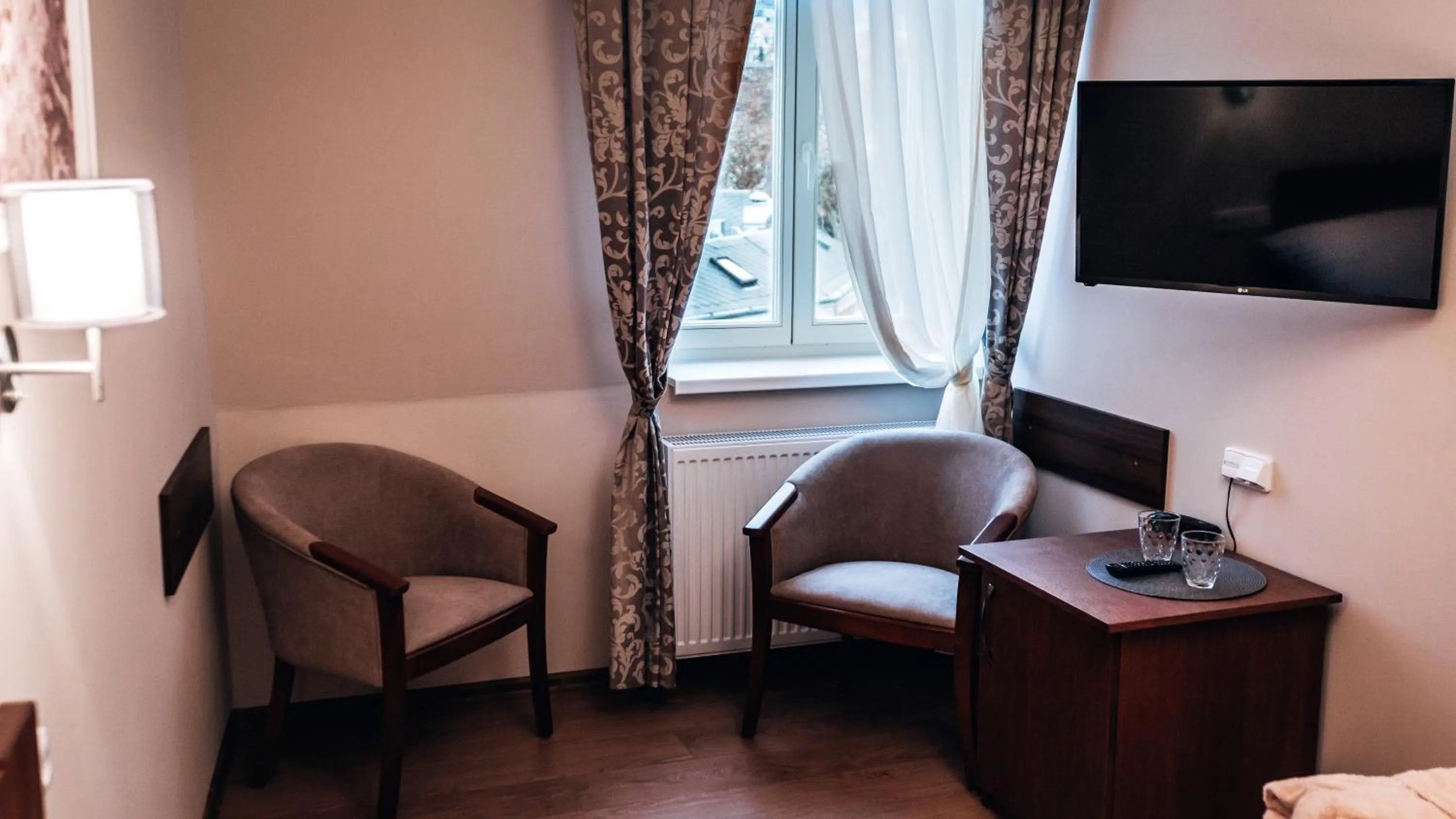 Seating area in Star Hotel