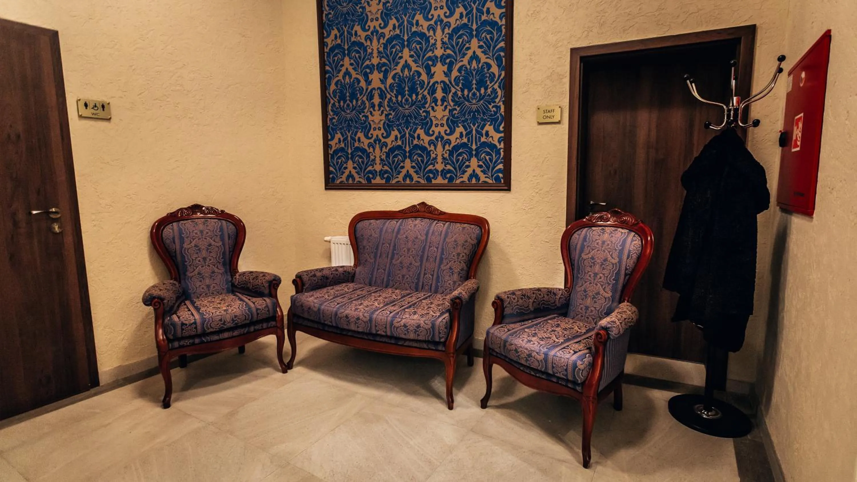 Seating area in Star Hotel