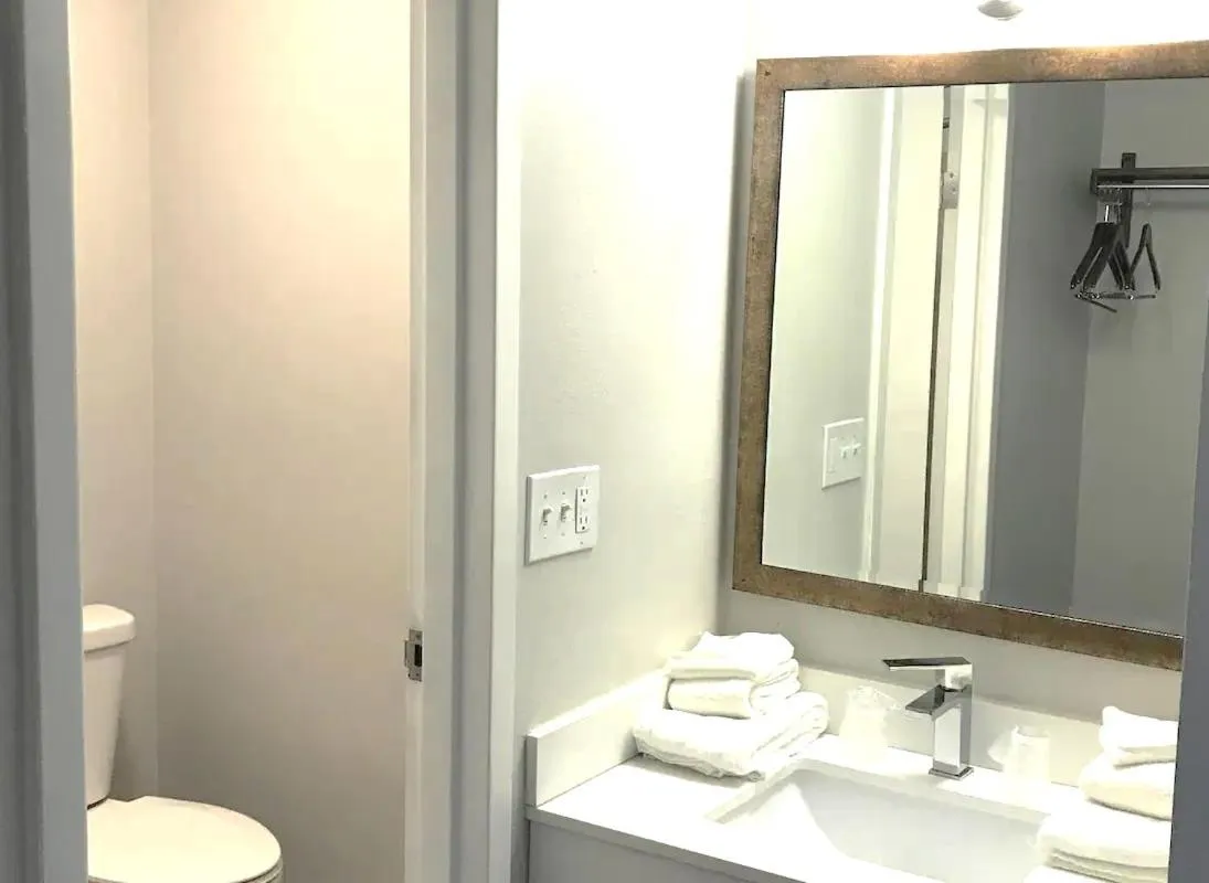 Toilet in Baymont Inn and Suites by Wyndham Columbus / Near OSU