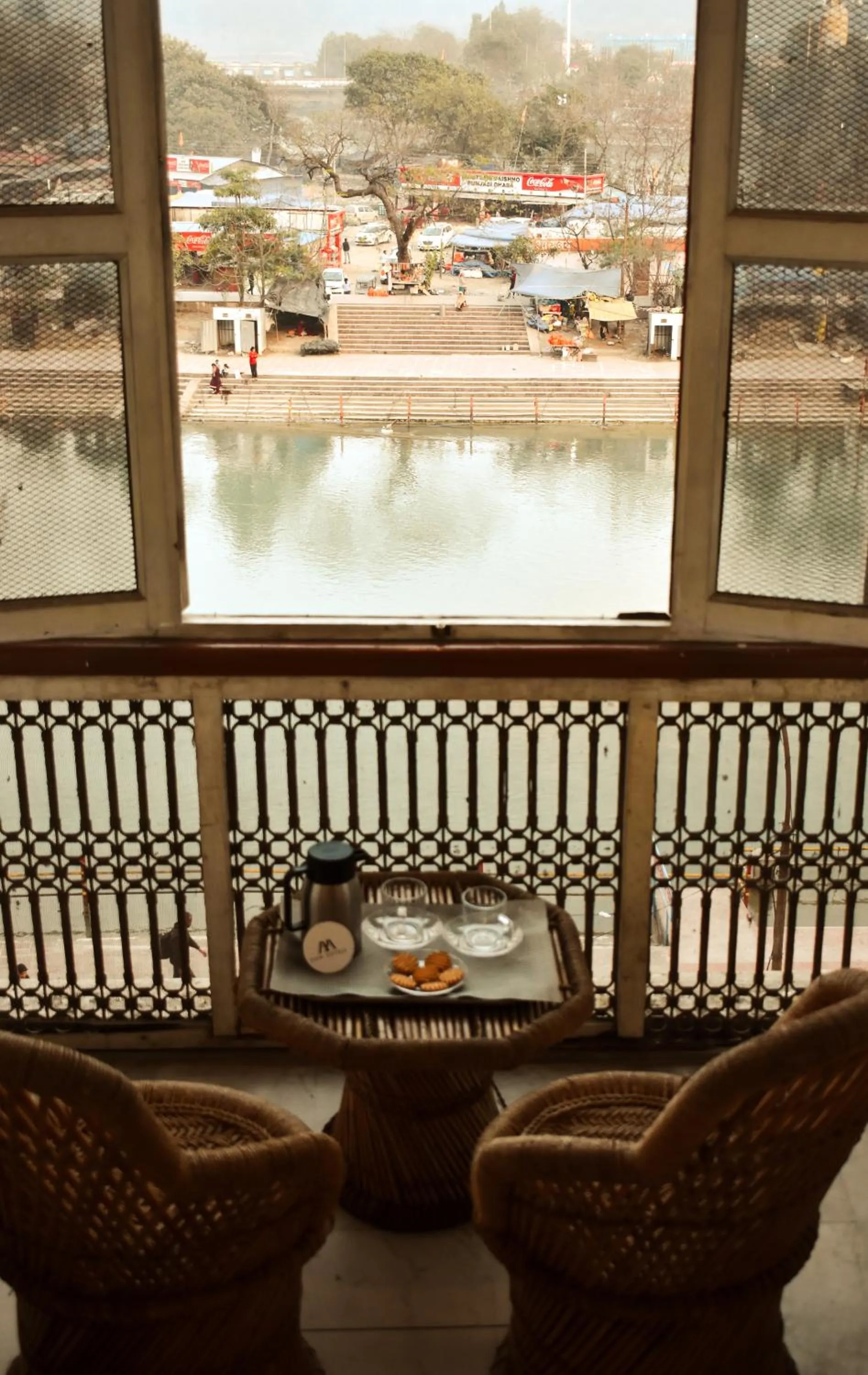 Seating area in Ganga Heritage By Howard