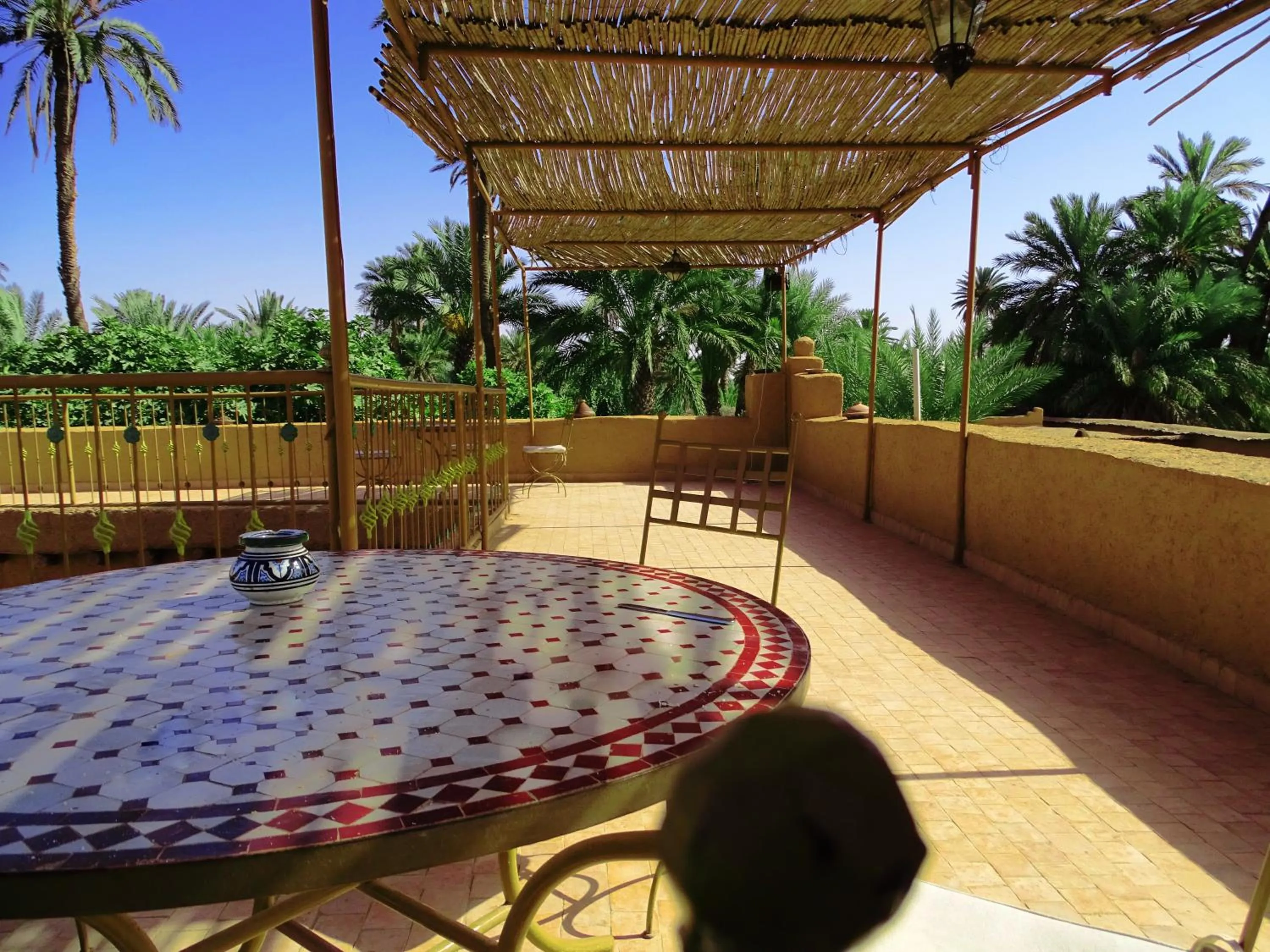 Patio in Maison Nomades