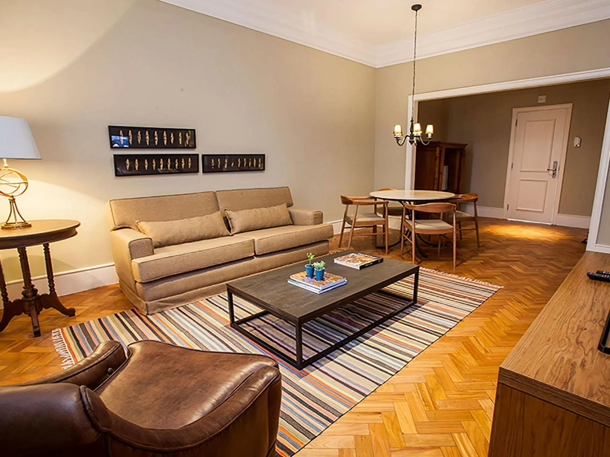 Living room in Hotel Escola Bela Vista