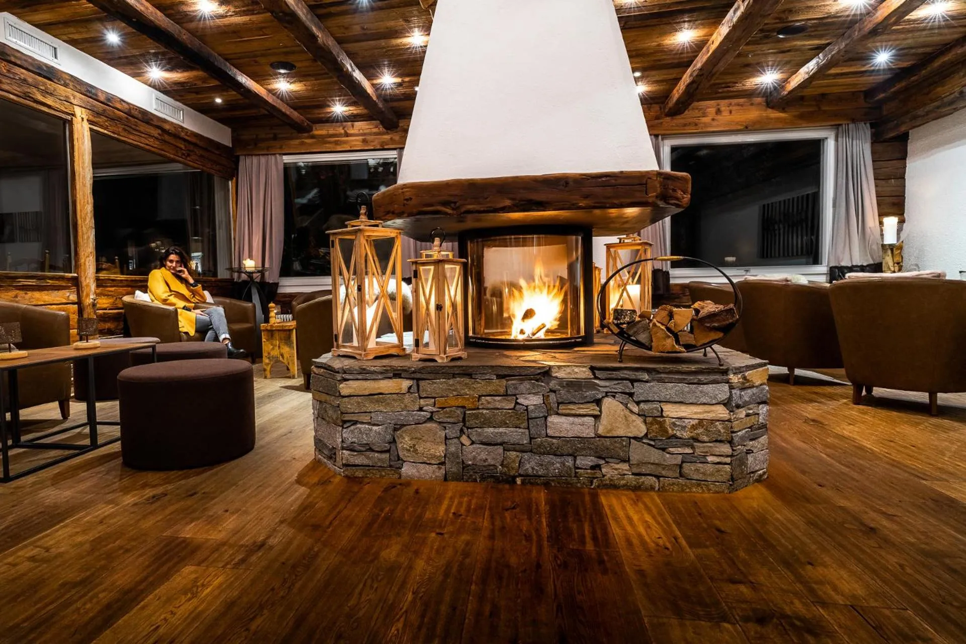 Lounge or bar in Lifestyle & Spa Hotel Grächerhof