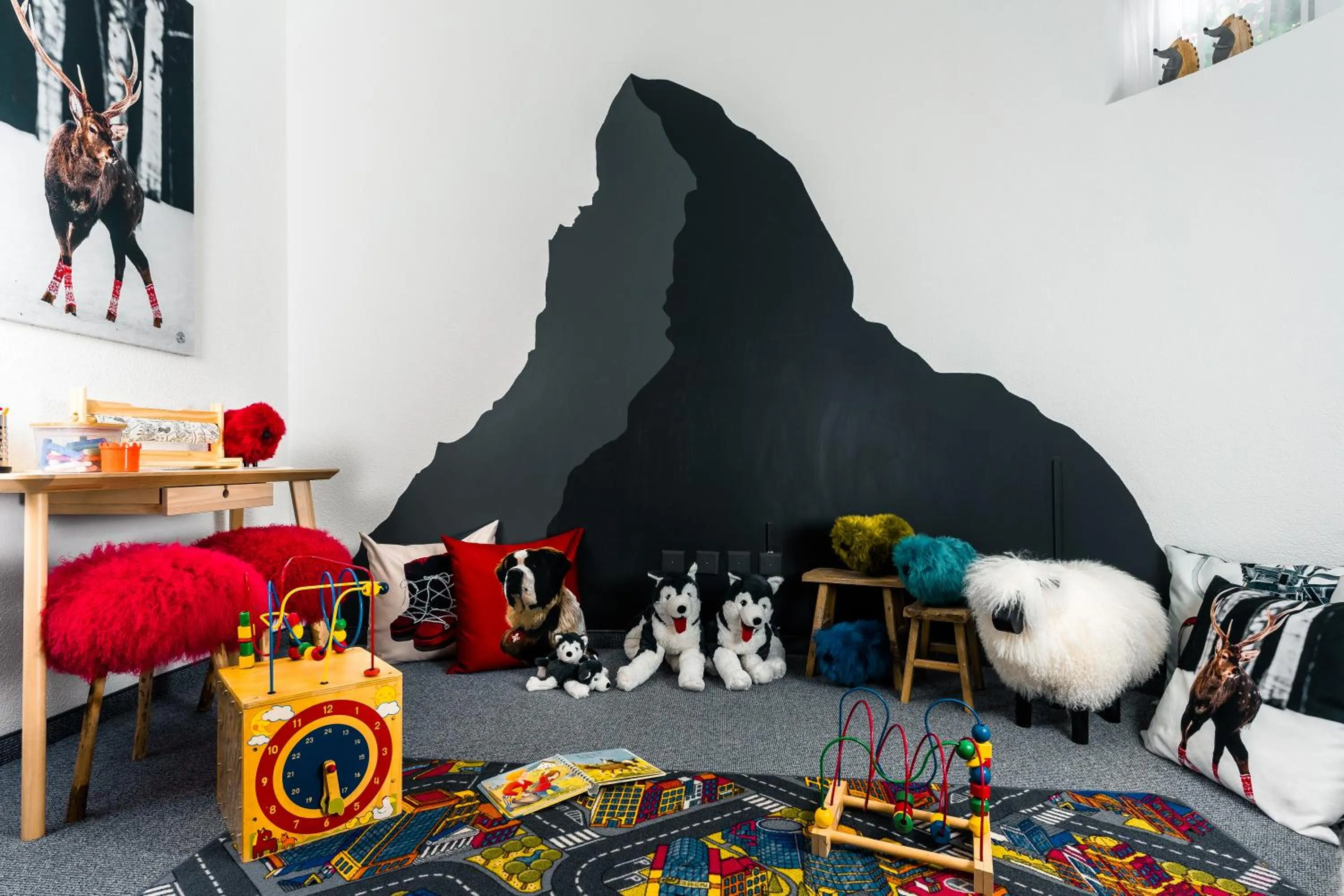 Children play ground in Lifestyle & Spa Hotel Grächerhof