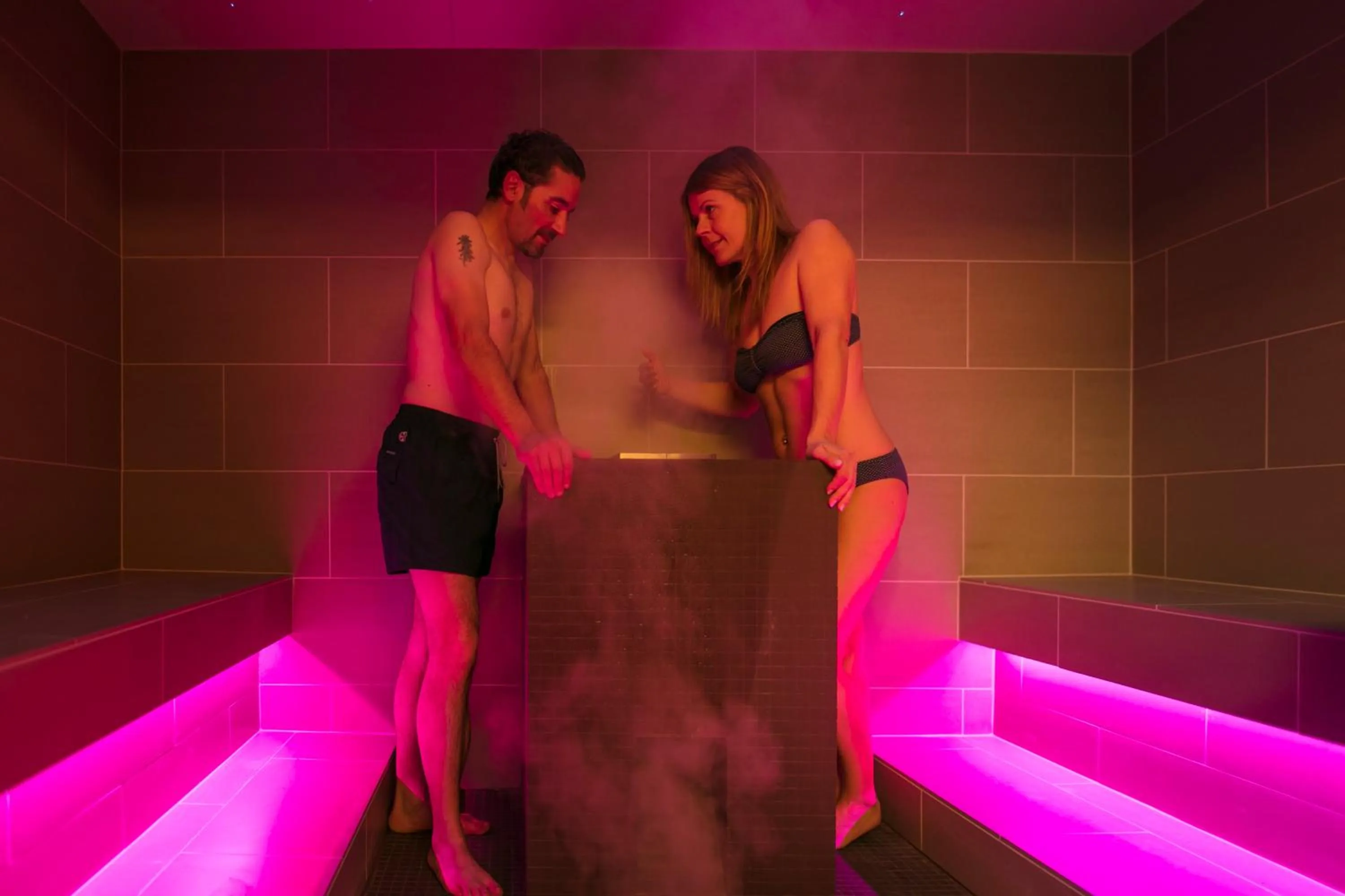 Steam room in Lifestyle & Spa Hotel Grächerhof