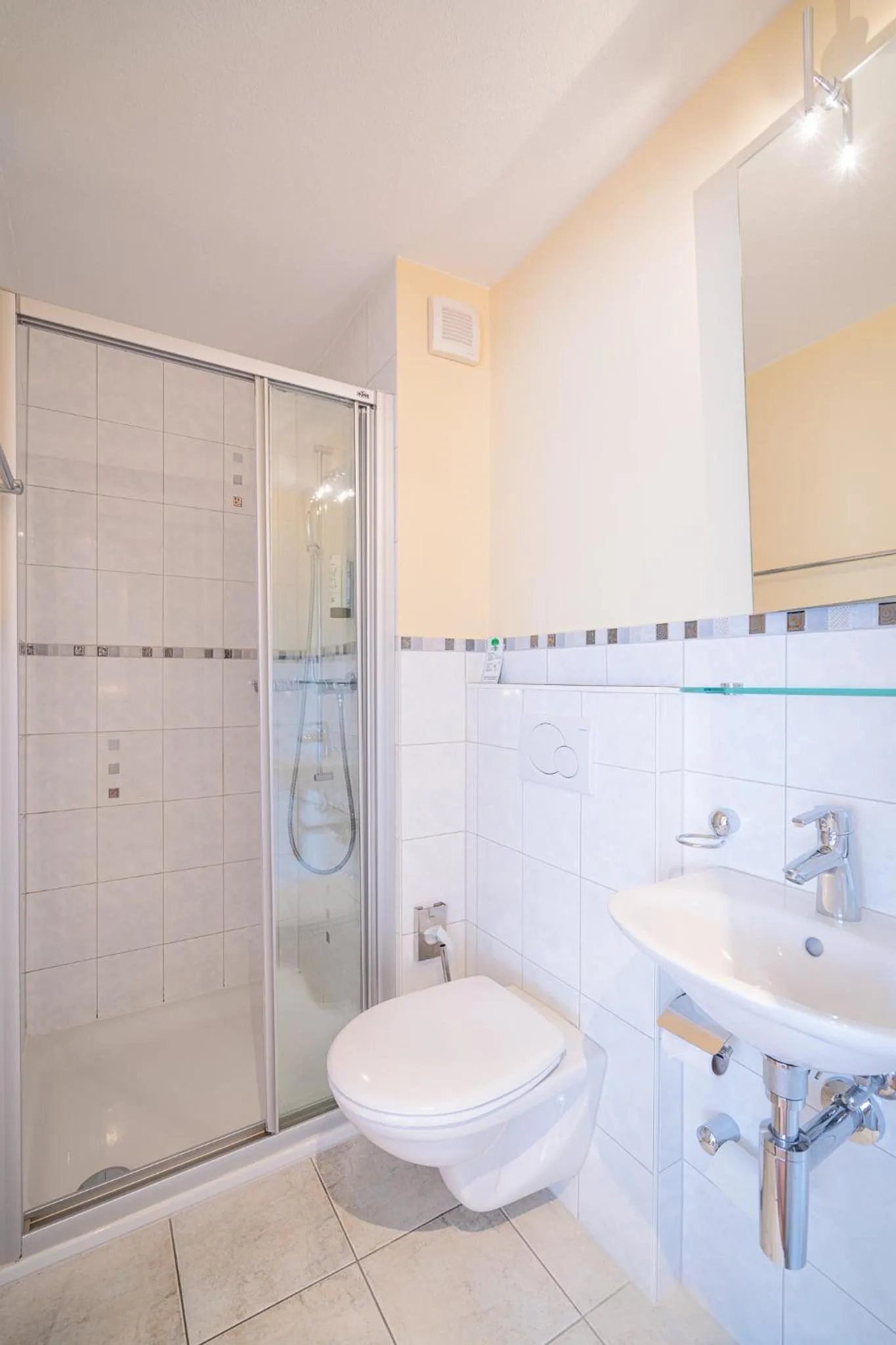 Shower in Lifestyle & Spa Hotel Grächerhof