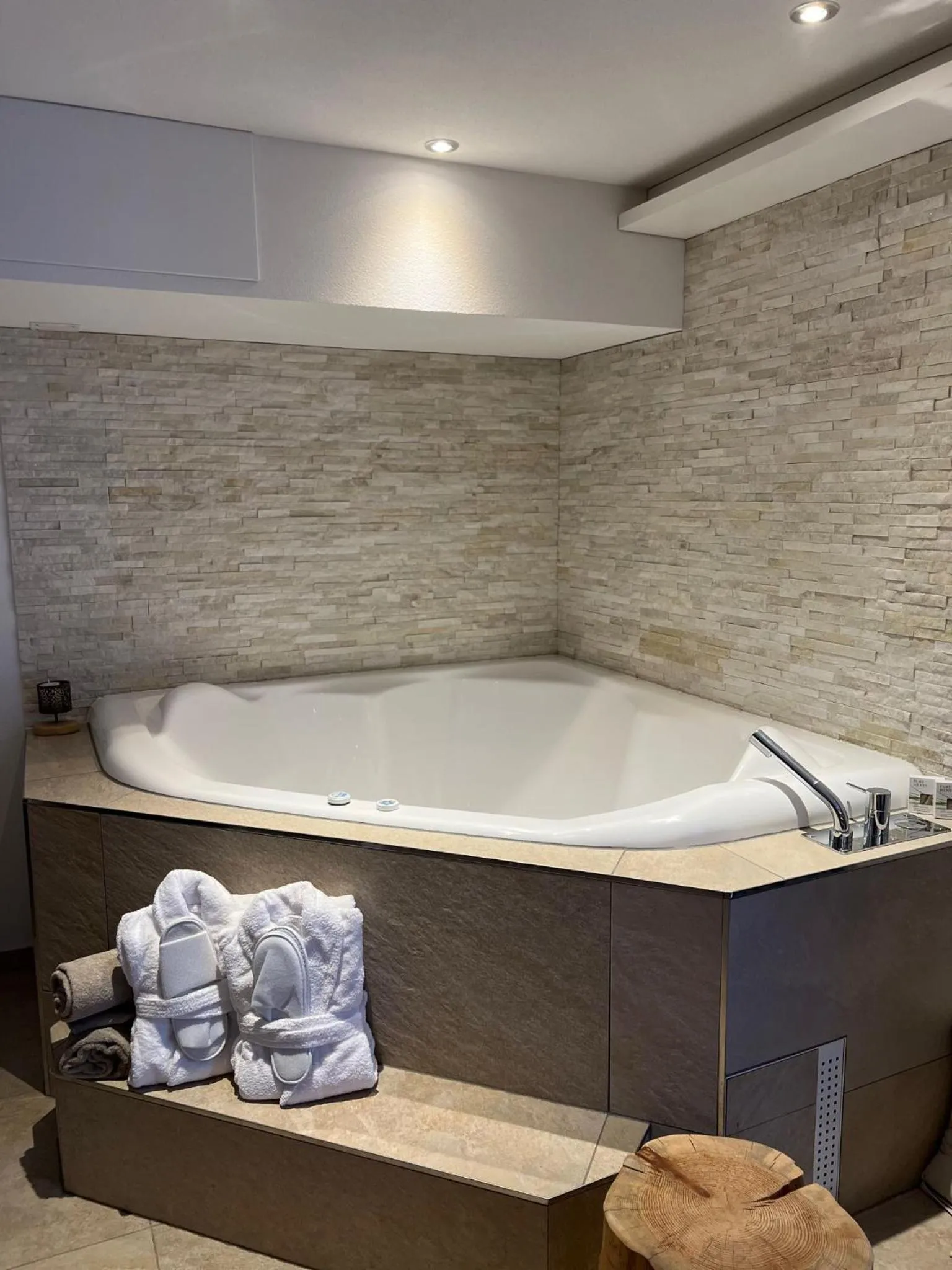 Bathroom in Lifestyle & Spa Hotel Grächerhof